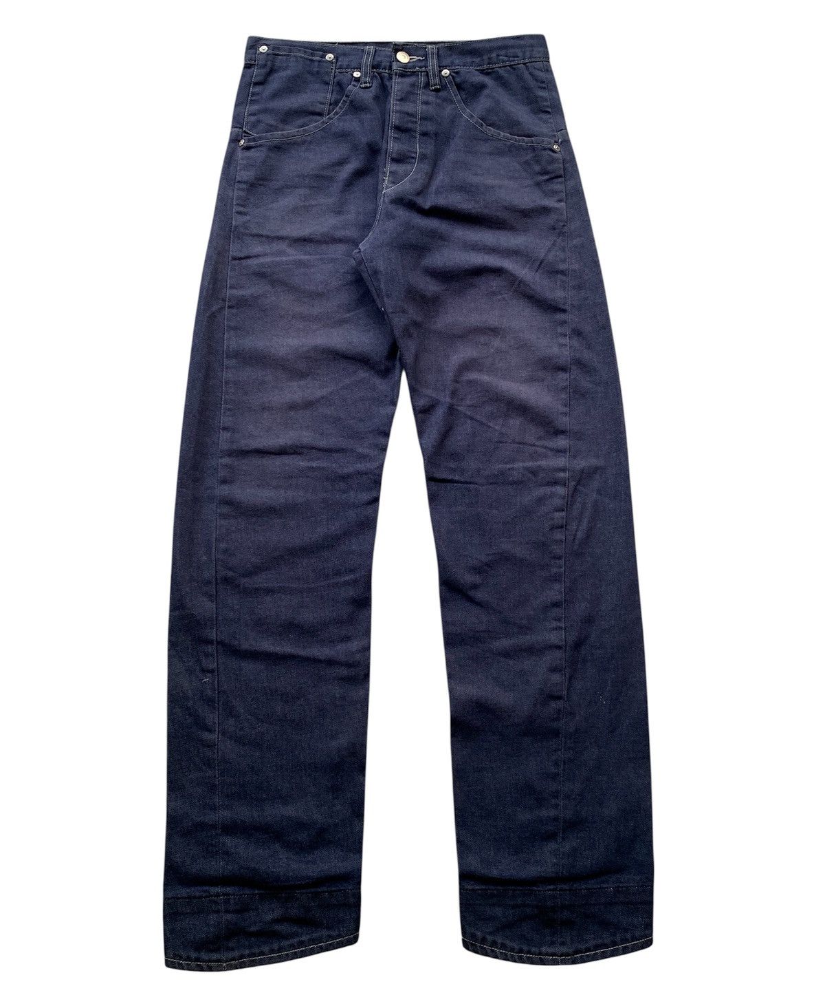 Levi's Vintage Clothing 2000s Levi’s Engineered Twisted Jeans Pants Size US 27 - 1 Thumbnail