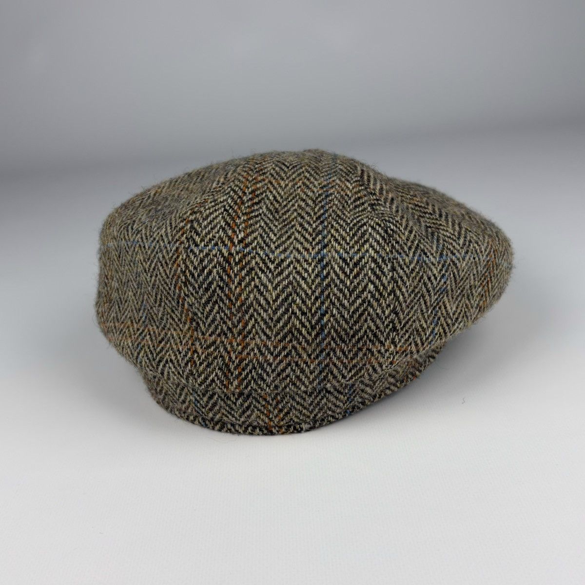 Harris Tweed Harris Tweed Vintage Wool Flat Cap Hat Size ONE SIZE - 7 Thumbnail