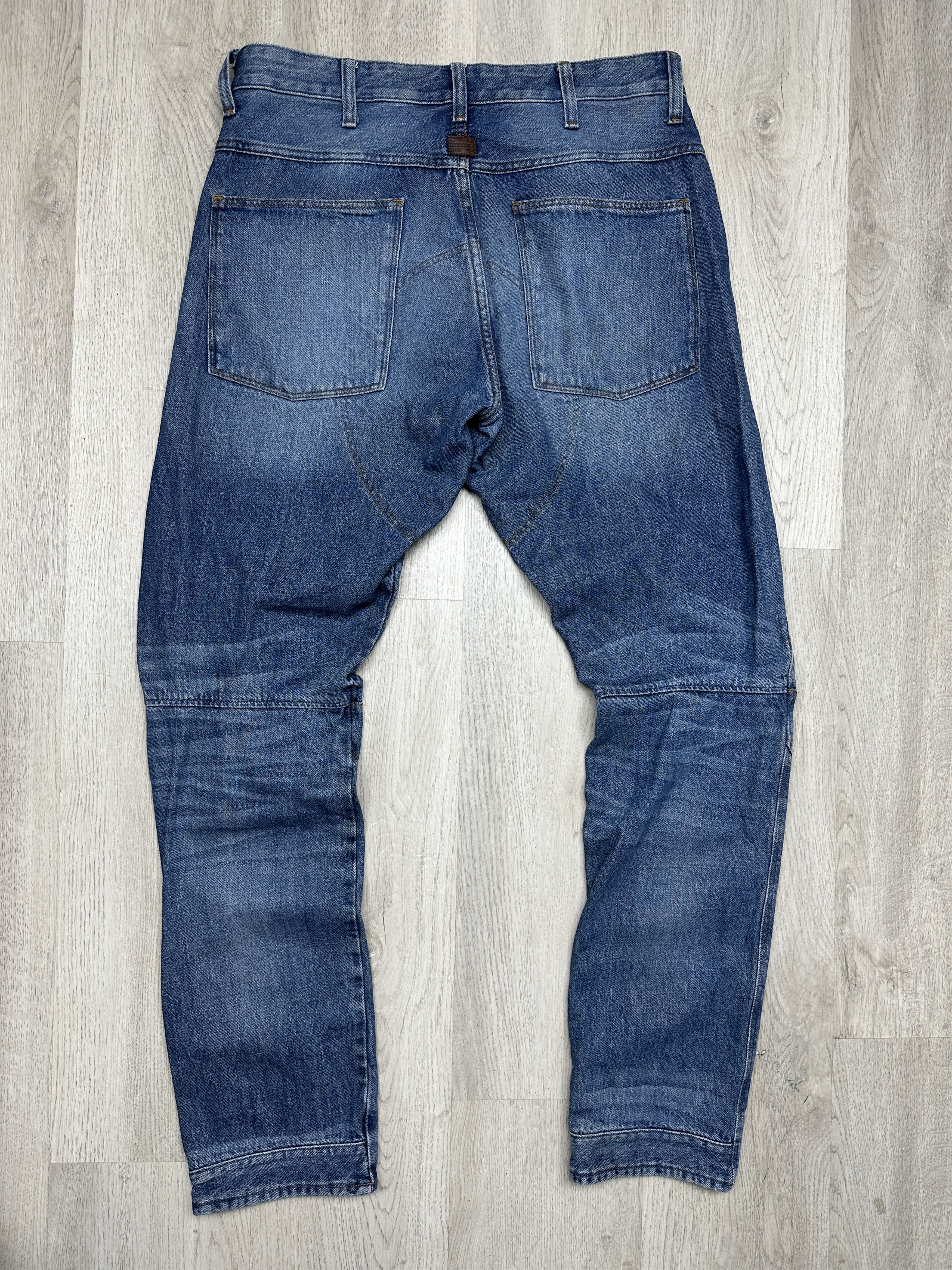 G-Star G Star Raw 5620 3D Tapered Denim Double Knee Pants Jeans Size US 32 / EU 48 - 6 Thumbnail