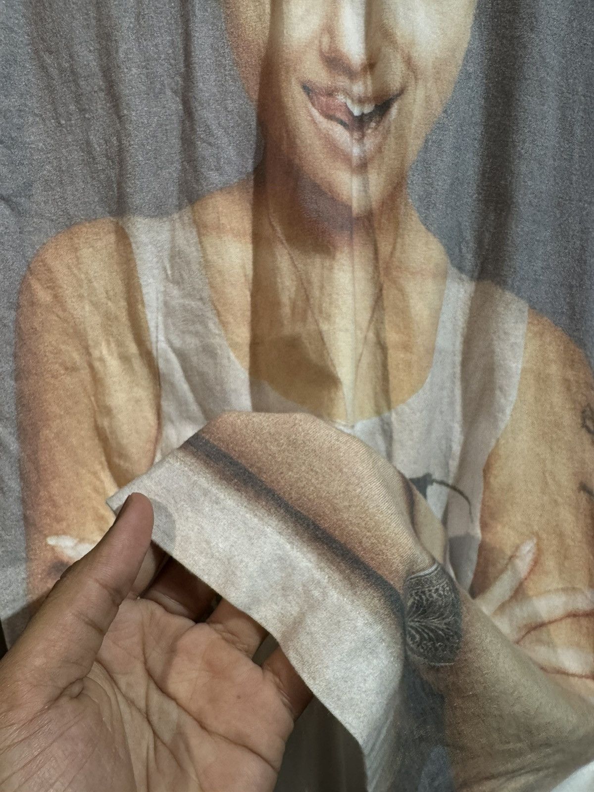 Vintage Vintage OVP Angelina Jolie Single Stitch White Tee Size M / US 6-8 / IT 42-44 - 5 Thumbnail
