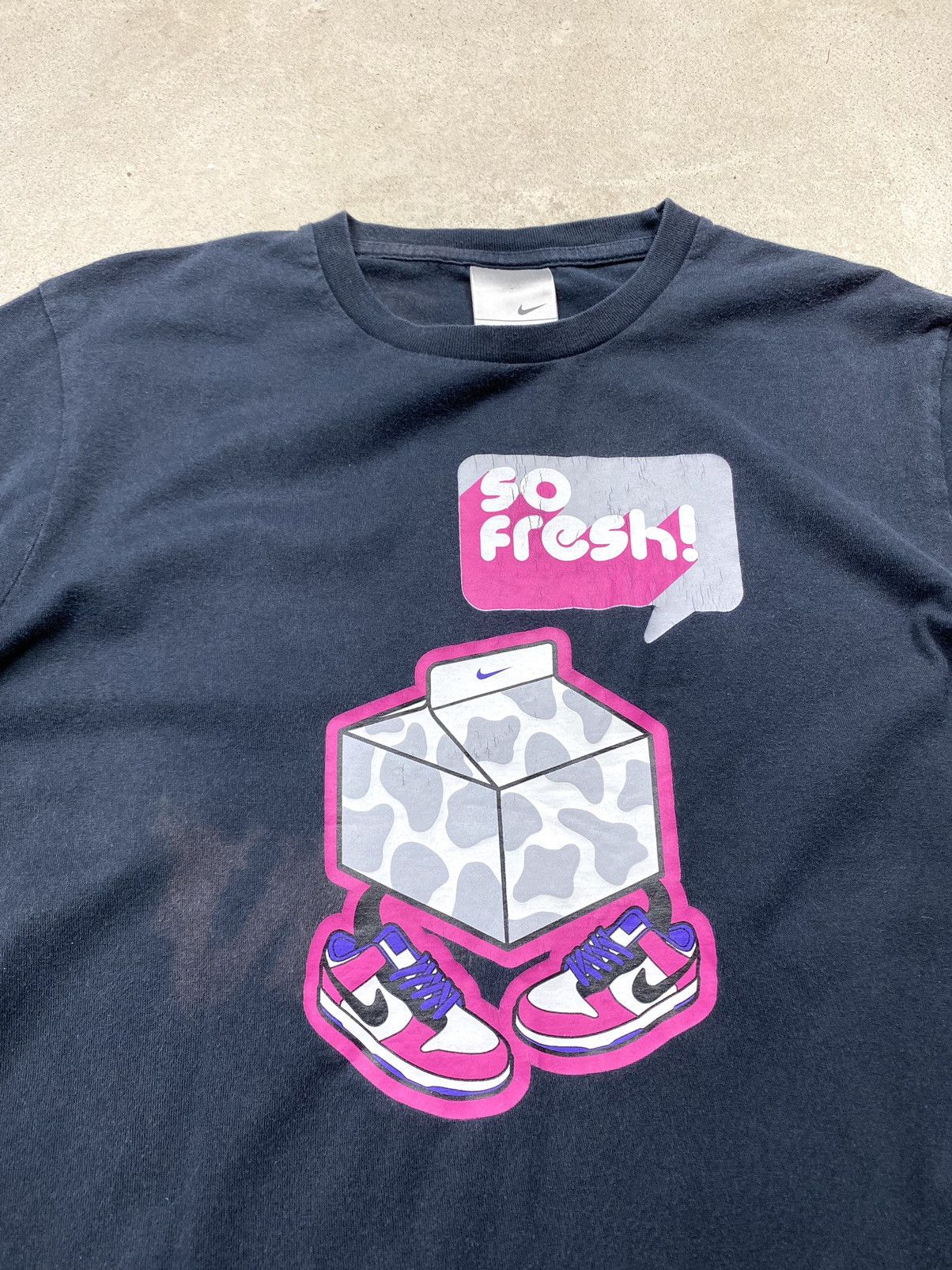Nike Y2K 90’s Vintage Nike Dunk Low Sb Tee T Shirt Tn Zm Hype Size US M / EU 48-50 / 2 - 4 Thumbnail