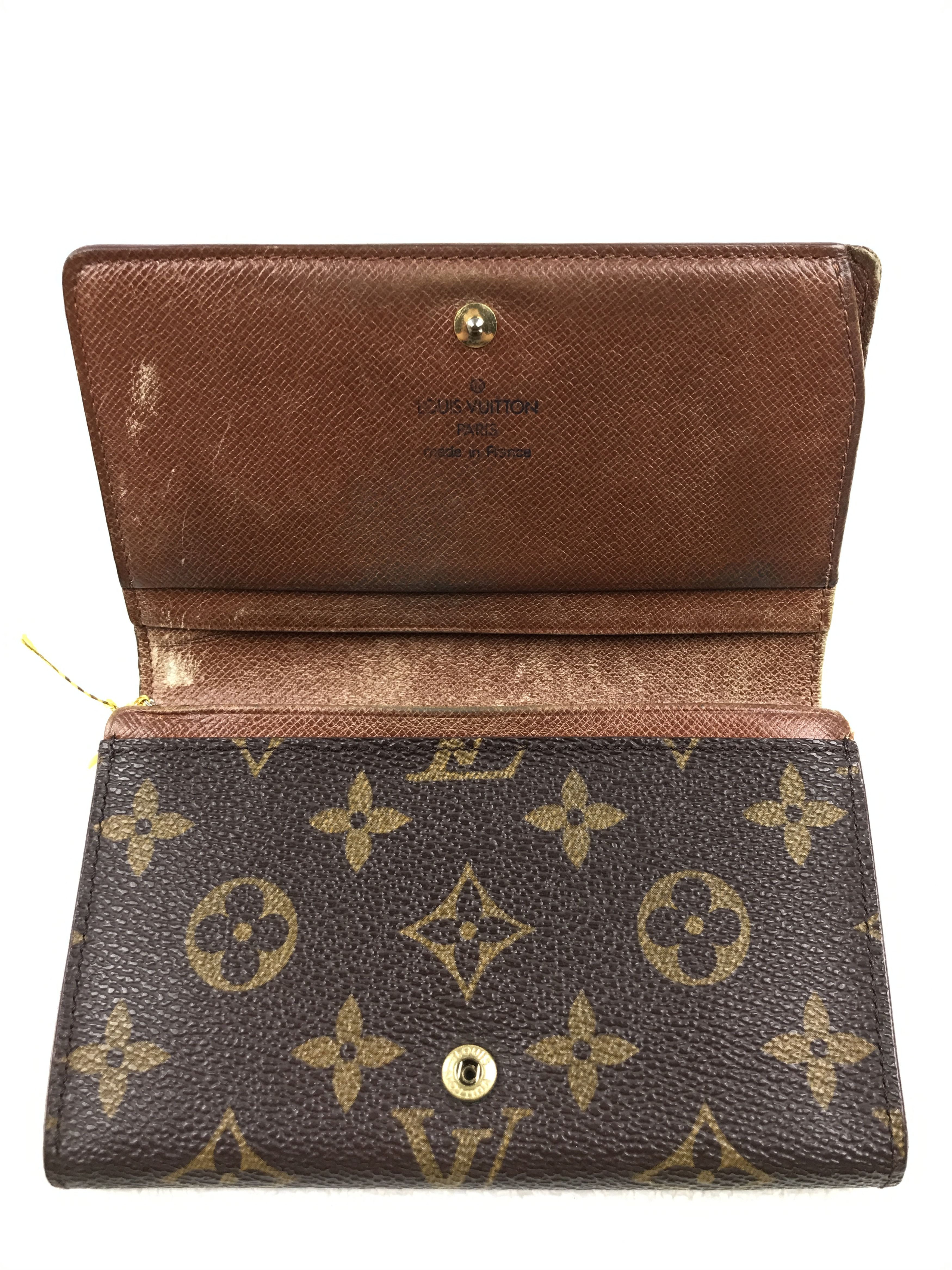 Vintage Louis Vuitton Monogram Porte Monnaie Billets