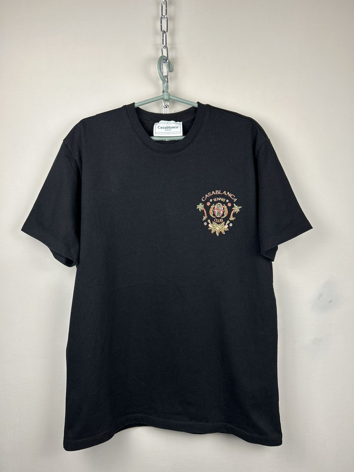 Casablanca Casablanca Tennis Club Basic T shirt Black Size US S / EU 44-46 / 1 - 2 Thumbnail