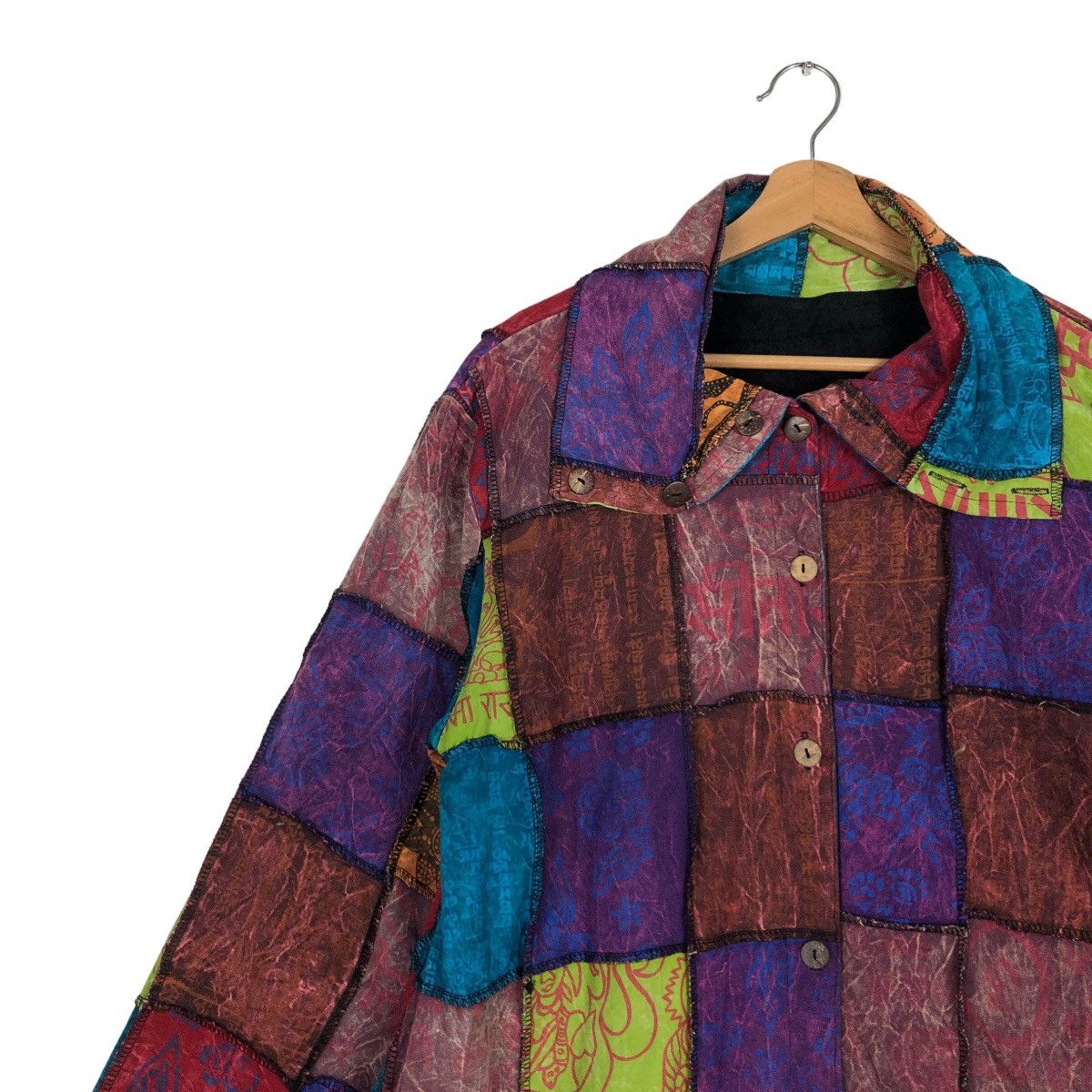 Hysteric Glamour 🔥90’s Vintage Long Jacket Navajo Aztec Design Tartan Design Size US M / EU 48-50 / 2 - 6 Thumbnail