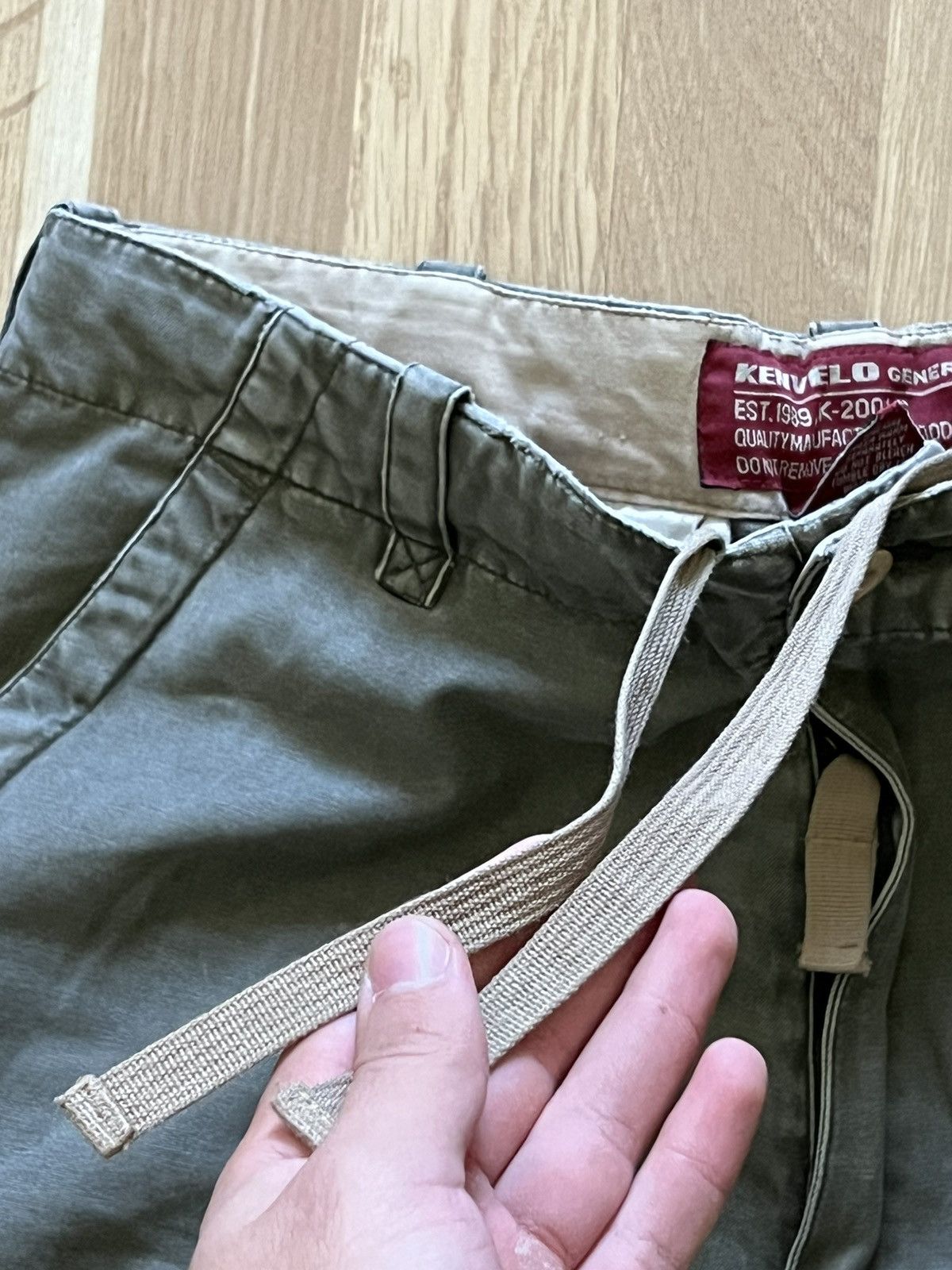 Japanese Brand × Vintage VINTAGE RICK OWENS STYLED CARGO MILITARY PANTS Y2K Size US 34 / EU 50 - 10 Thumbnail