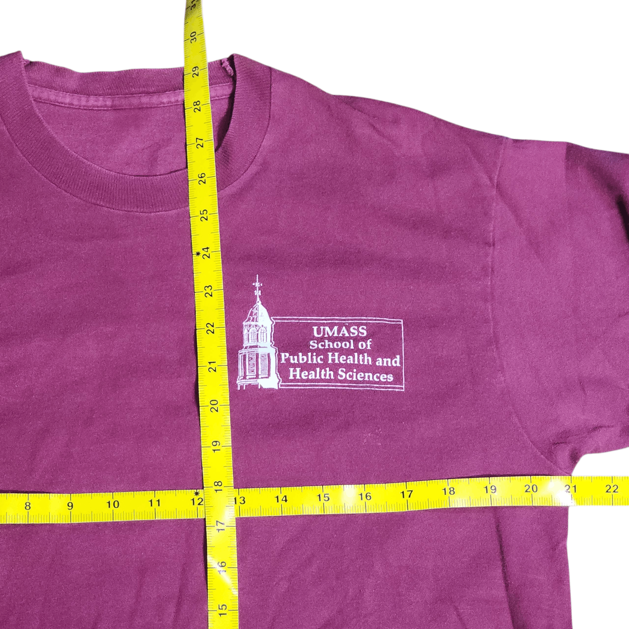 Vintage Rare Vintage 90s UMass Amherst Massachusetts shirt tees Size US L / EU 52-54 / 3 - 7 Thumbnail