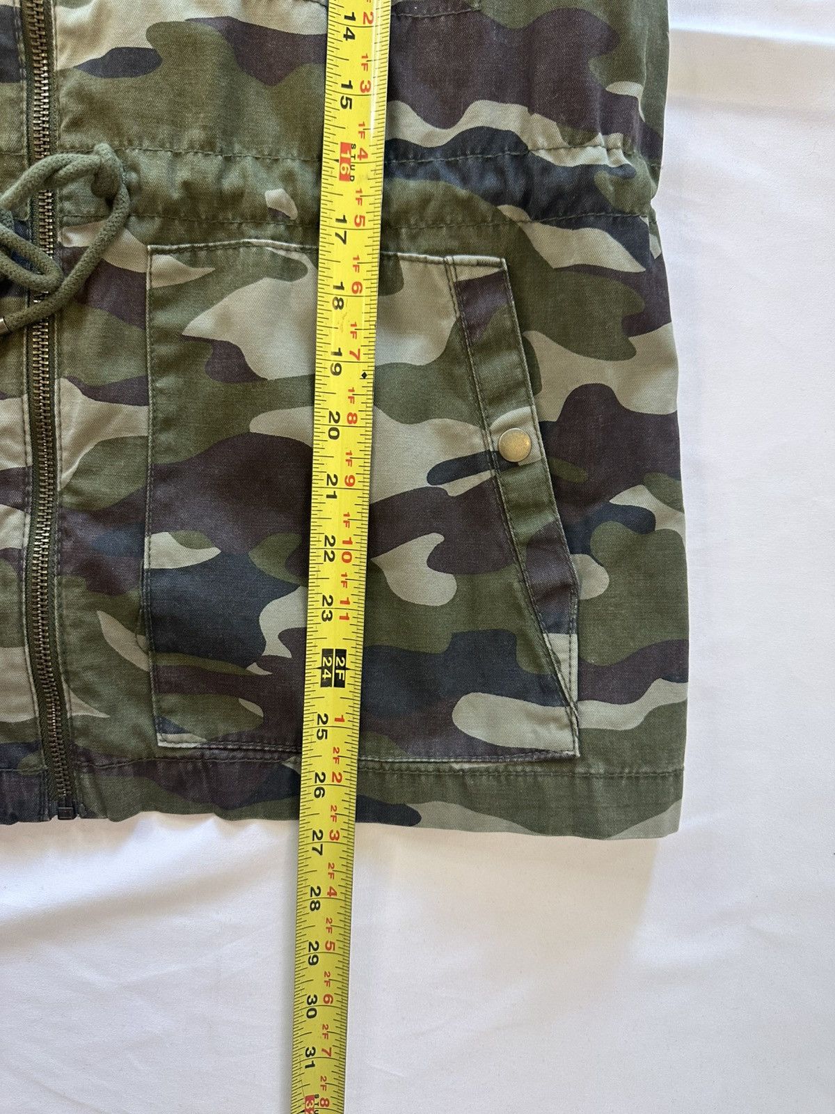 Old Navy Old Navy Camouflage Utility Jacket Size Large Snap Zip Front Size L / US 10 / IT 46 - 5 Thumbnail