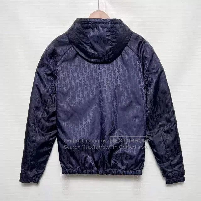 Dior DIOR Monogram Leather Reversible Zipper Jacket. Size US L / EU 52-54 / 3 - 2 Thumbnail
