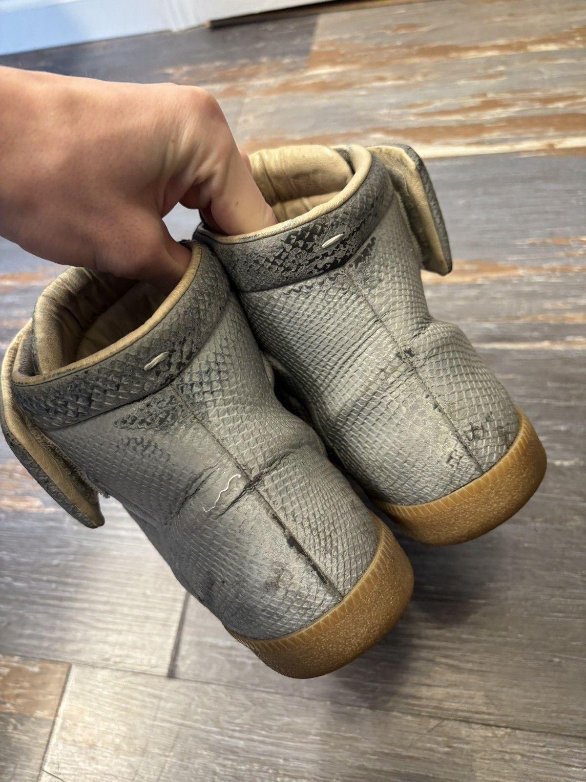Maison Margiela Maison Margiela Future High Reflective Snakeskin size 10 Size US 10 / EU 43 - 8 Thumbnail