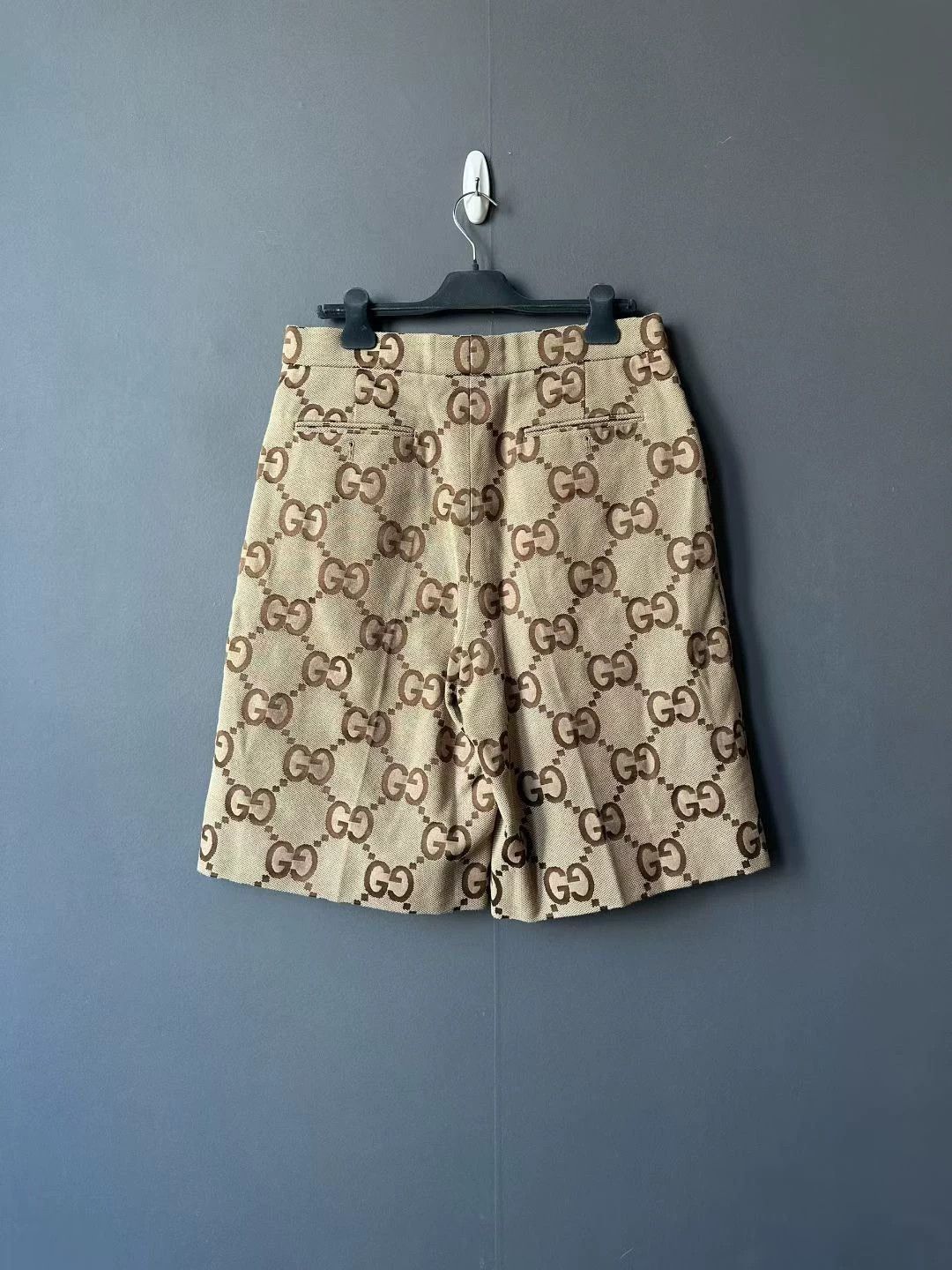 Gucci Gucci Brown All-over Print Shorts Size 36" / US 14 / IT 50 - 2 Thumbnail