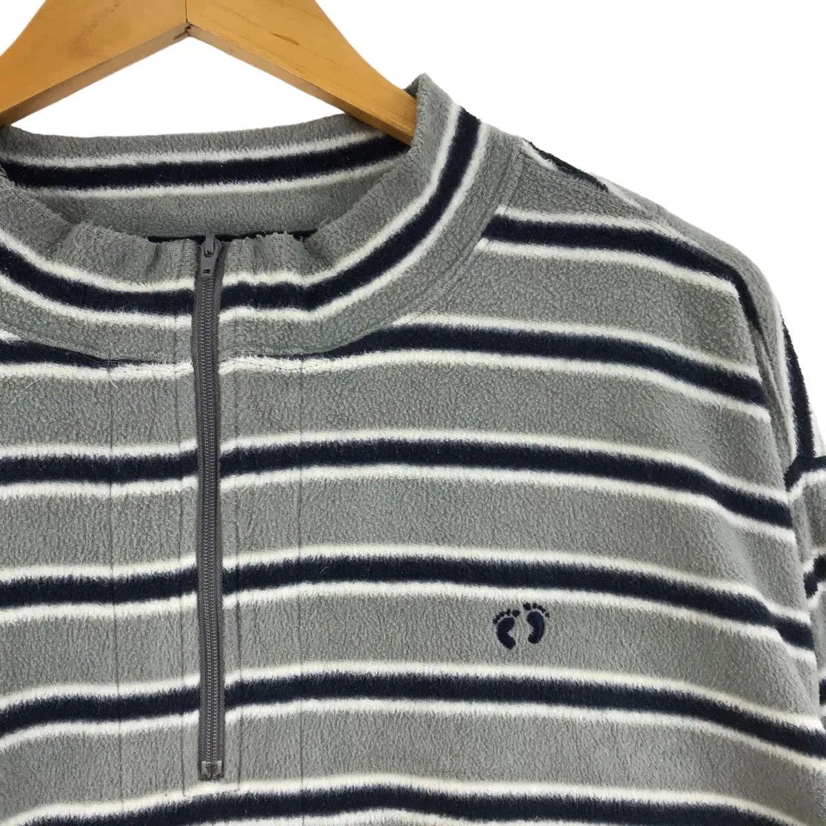 Hang Ten Vtg HANG TEN HAWAII Surfing Striped Henley Sweatshirt Size US L / EU 52-54 / 3 - 3 Thumbnail