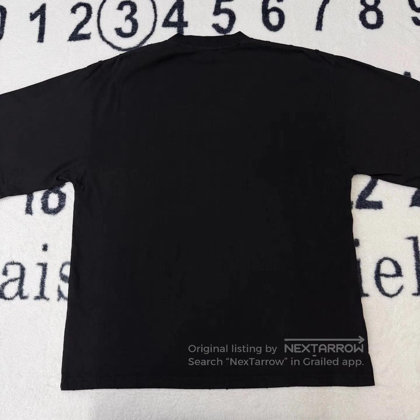 Balenciaga Black Graphic Print Short Sleeve T. Size US M / EU 48-50 / 2 - 4 Thumbnail