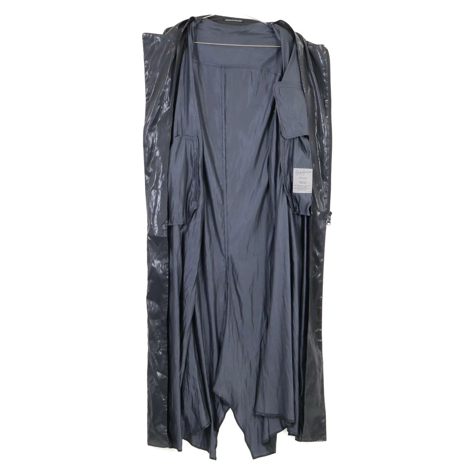 Yohji Yamamoto Yohji Yamamoto Pour Homme Front Zip Coat Size US M / EU 48-50 / 2 - 3 Thumbnail