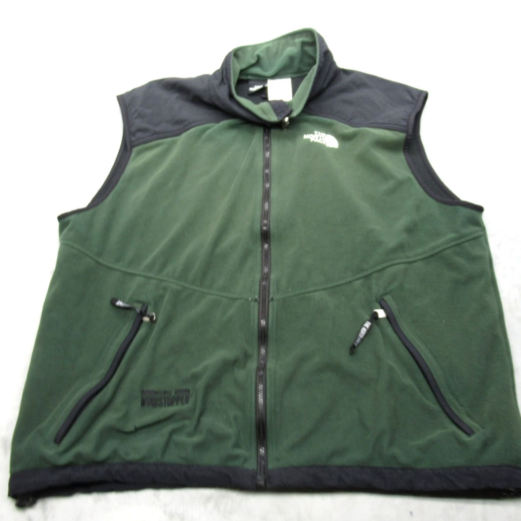 The North Face The North Face Vest Mens XL Green Fleece Windstopper Full Zip Zipped Pockets Gore Windstopper Outdoor Windbreaker Shirt/Vest Mens XL Green Size US XL / EU 56 / 4 - 2 Thumbnail