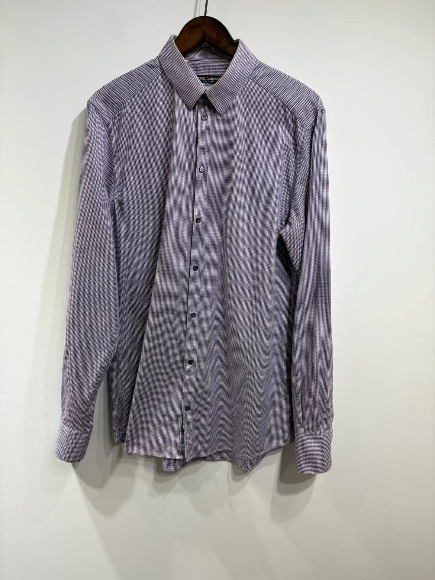 Dolce & Gabbana Dolce&Gabbana Men's Long Sleeve Shirt K29 Size US XS / EU 42 / 0 - 1 Thumbnail