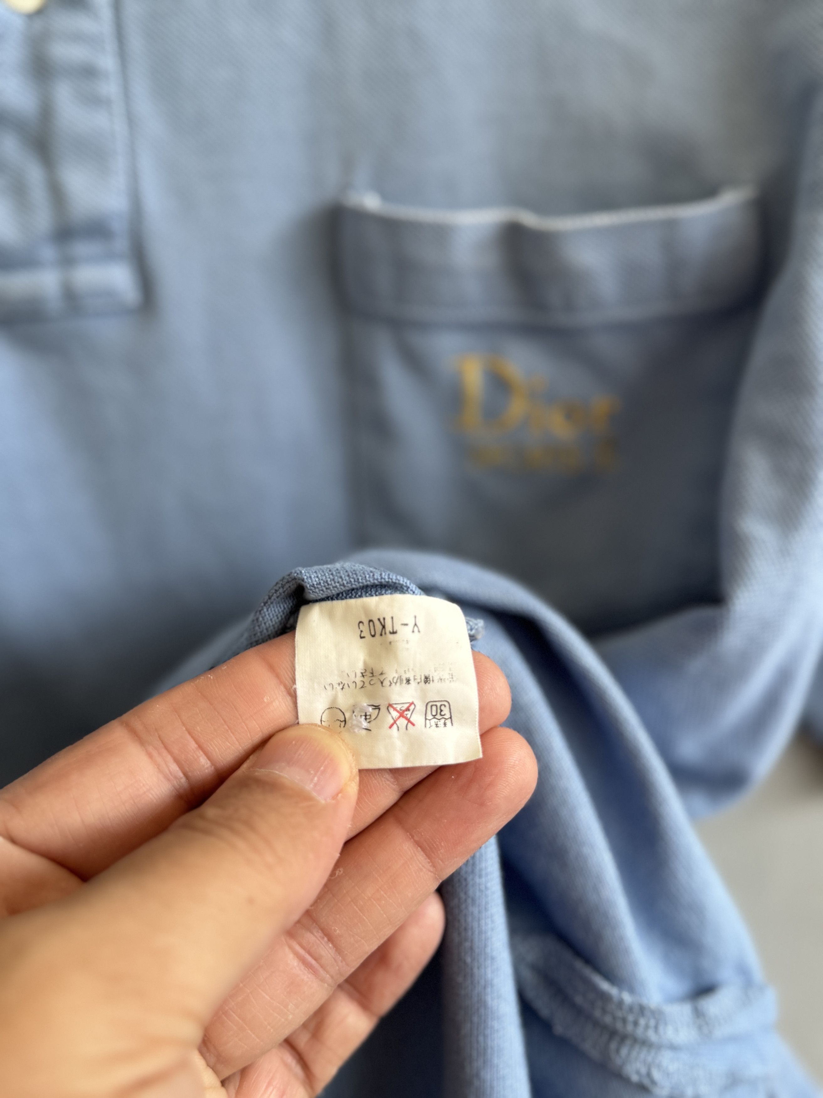 Dior Christian Dior Monsieur Sport Vintage Polo T-Shirt Size US L / EU 52-54 / 3 - 5 Thumbnail