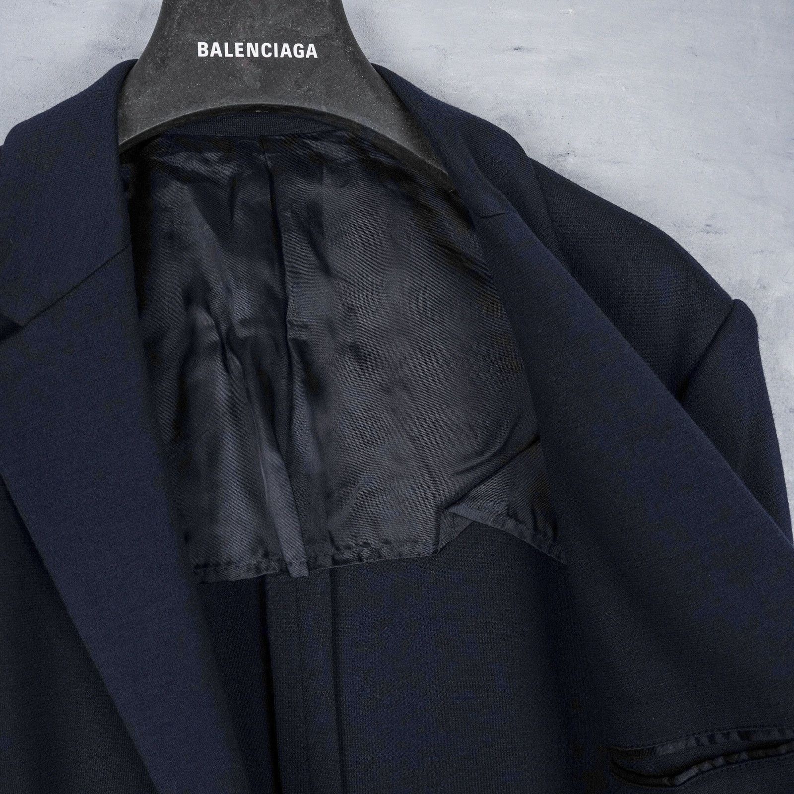 Prada Prada milano aw15 tailored navy blue wool blazer jacket Size US M / EU 48-50 / 2 - 4 Thumbnail