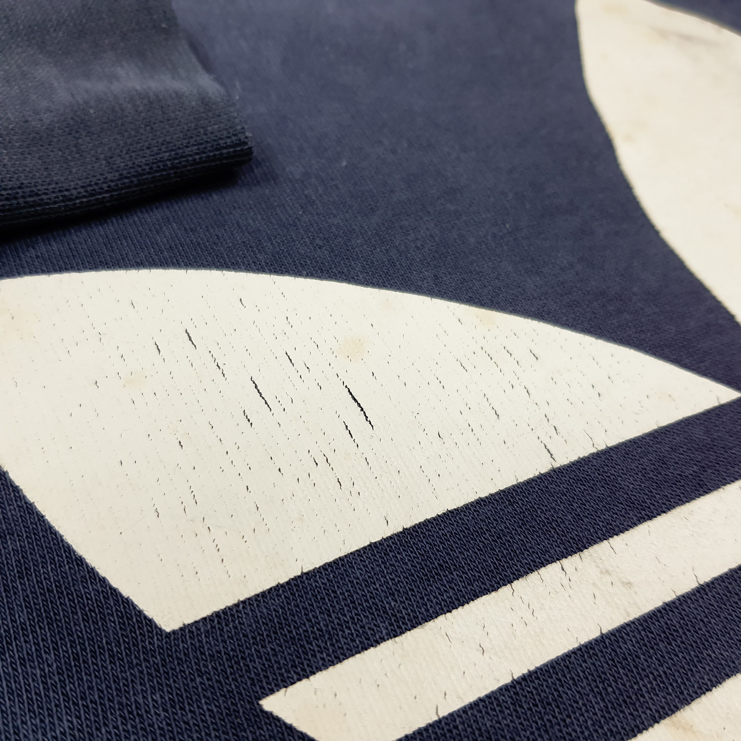 Adidas Vintage Adidas Old Logo Double Side Print Sweatshirt C292N14 Size US M / EU 48-50 / 2 - 6 Thumbnail