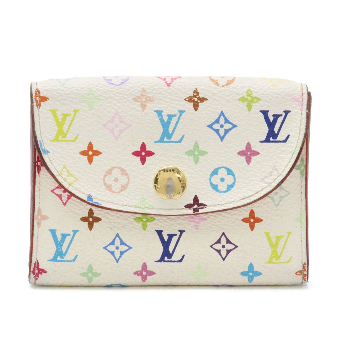 Louis Vuitton Louis Vuitton Louis Vuitton Monogram Multicolor Card Case M66560 Canvas Card Case M66560 in Very Good Condition Size ONE SIZE - 1 Thumbnail