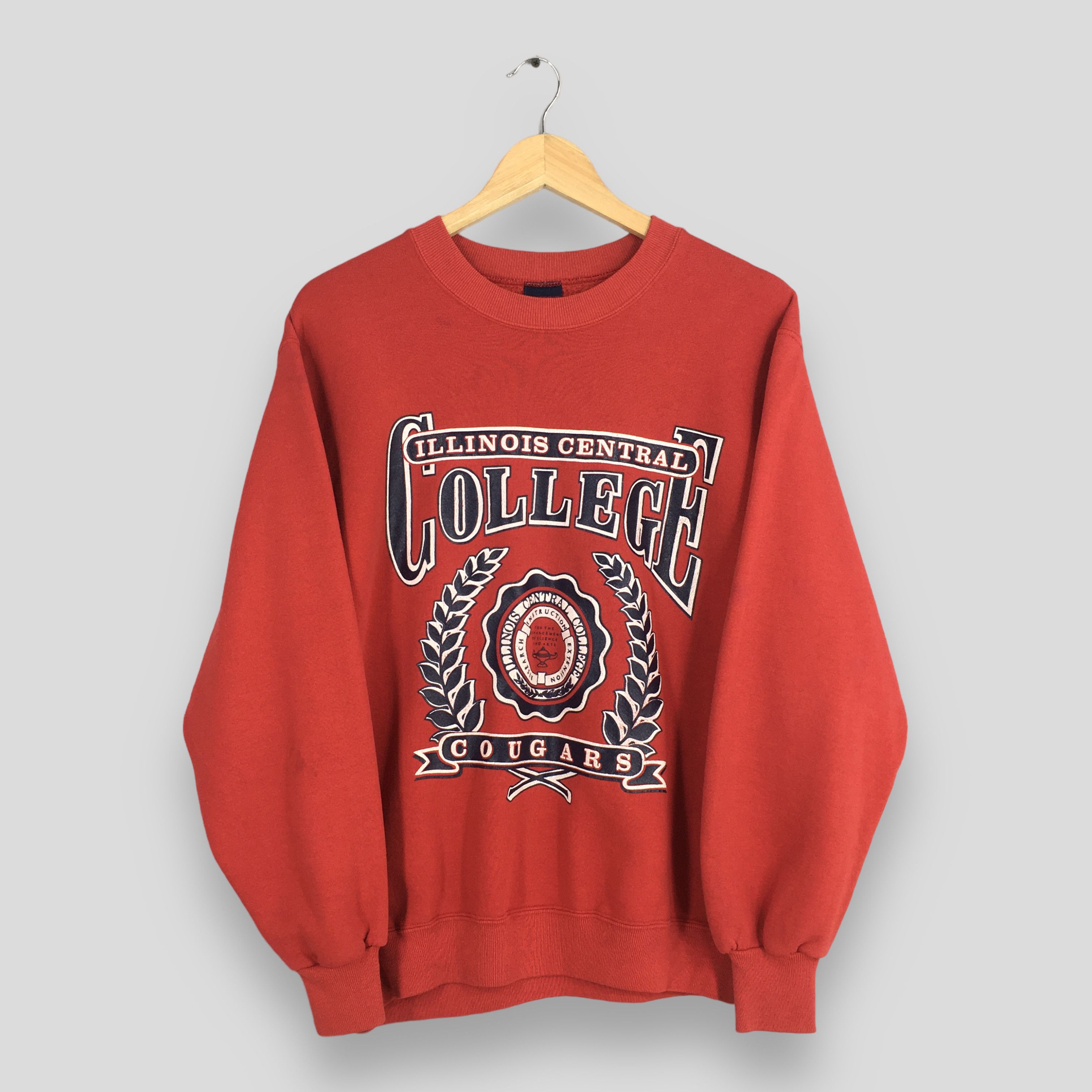 Vintage Vintage Illinois Central College Sweatshirt Small Size US S / EU 44-46 / 1 - 1 Thumbnail