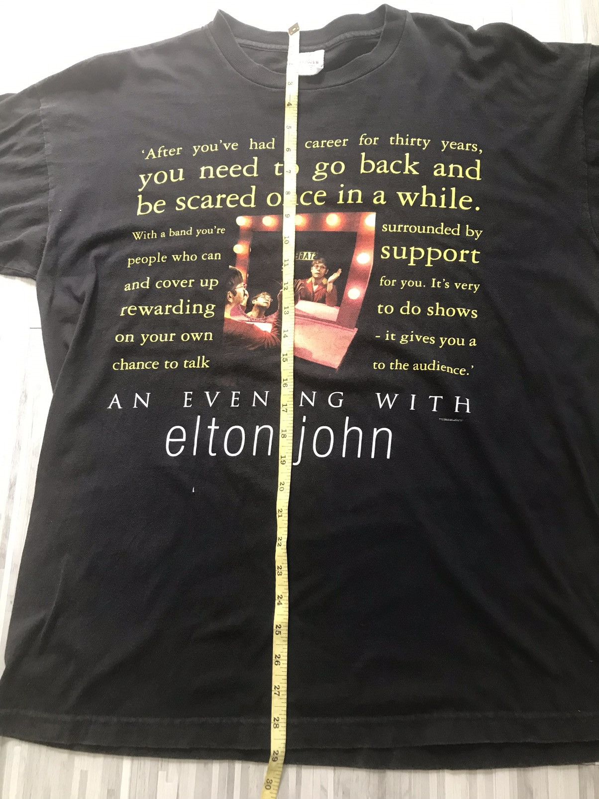 Band Tees × Vintage Tour tee vintage Elton John Size US XL / EU 56 / 4 - 11 Thumbnail