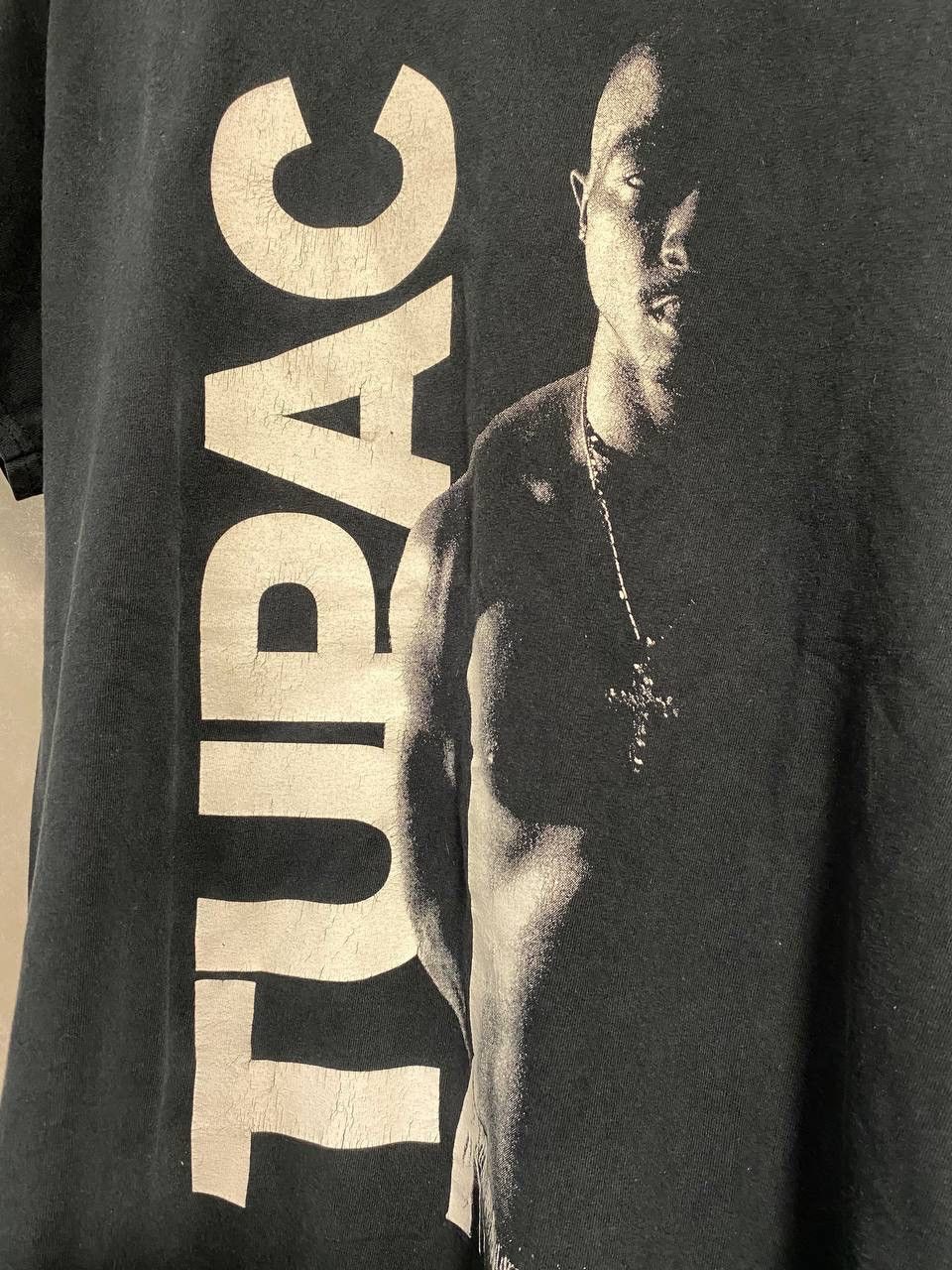 Band Tees × Rap Tees × Vintage Vintage 2Pac Tupac Shakur RIP Graphic Tee T-shirt Size US M / EU 48-50 / 2 - 2 Thumbnail