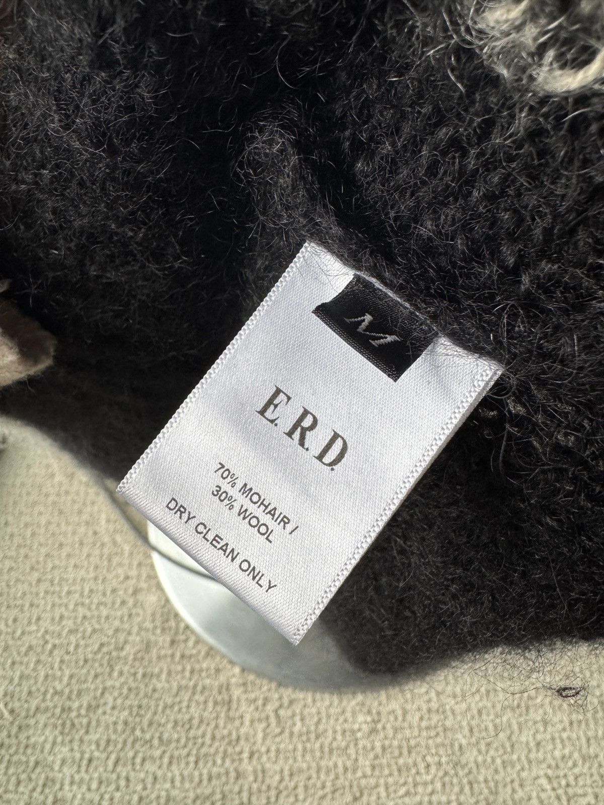Enfants Riches Deprimes ENFANTS RICHES DEPRIMES TV Logo MOHAIR Knit sweater Size US L / EU 52-54 / 3 - 6 Thumbnail