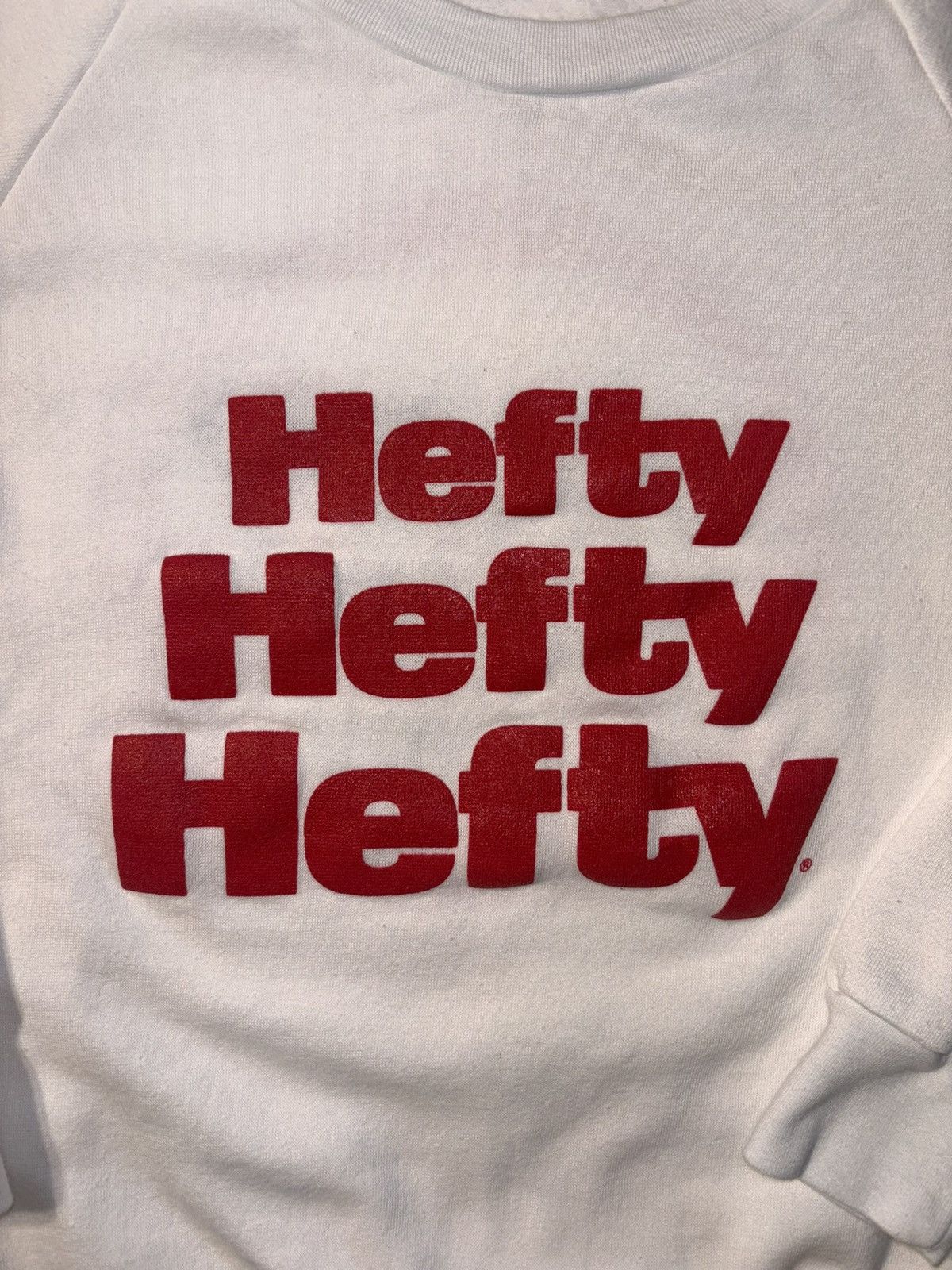 Vintage Reynolds Hefty Trash Bag Promo 80s Raglan Crewneck USA Rare Size US S / EU 44-46 / 1 - 2 Thumbnail