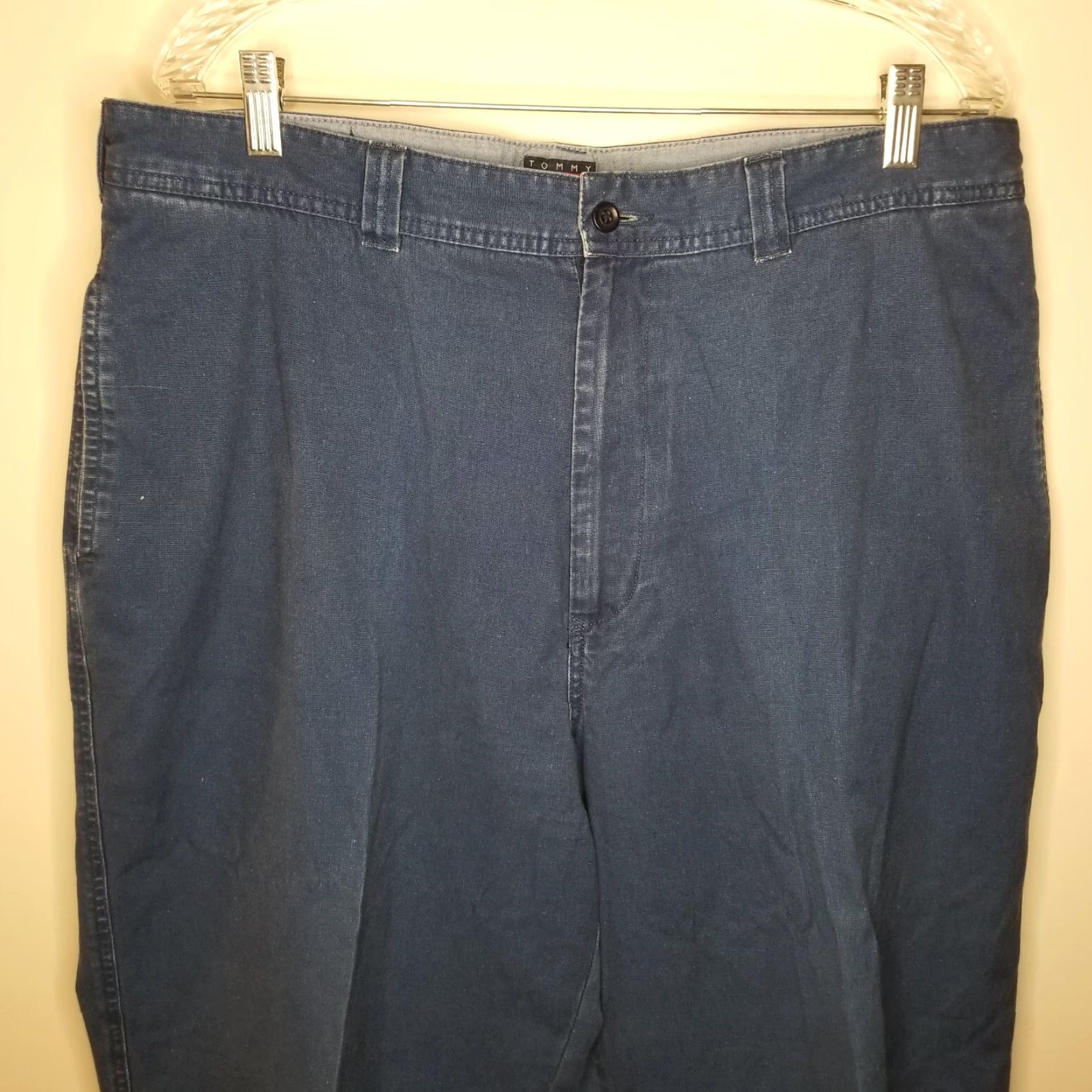 Tommy Hilfiger Tommy Hilfiger Pants Mens Blue Straight Chino 36x32 Size US 36 / EU 52 - 2 Thumbnail