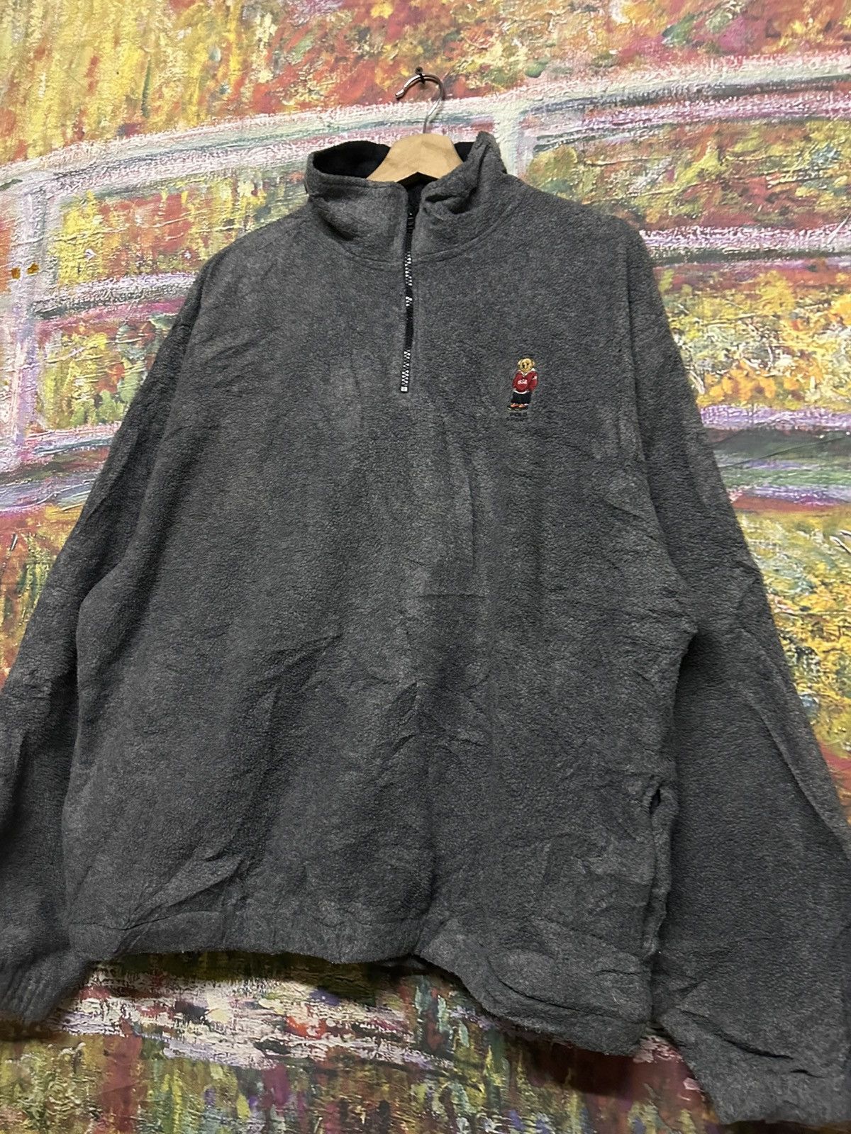 Polo Ralph Lauren Vintage Polo Sport half zip Size US XXL / EU 58 / 5 - 4 Thumbnail