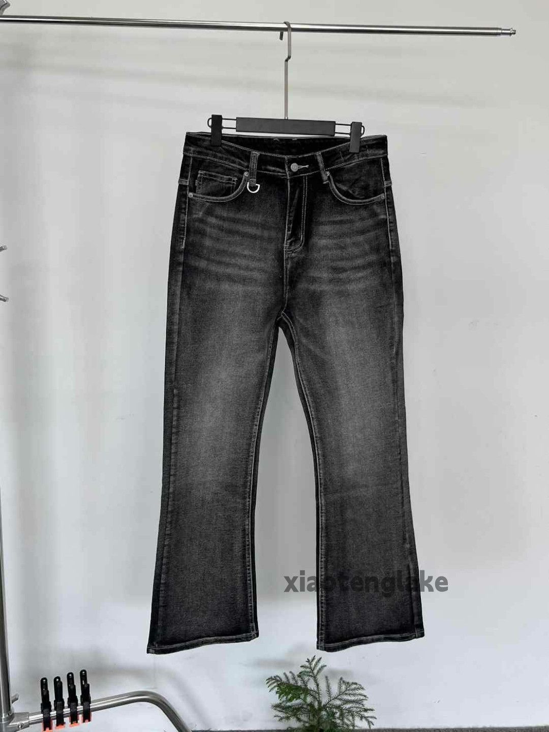 Jean × Vintage washed faded cleanfit yuppie bootcut punk jeans Size US 30 / EU 46 - 4 Thumbnail