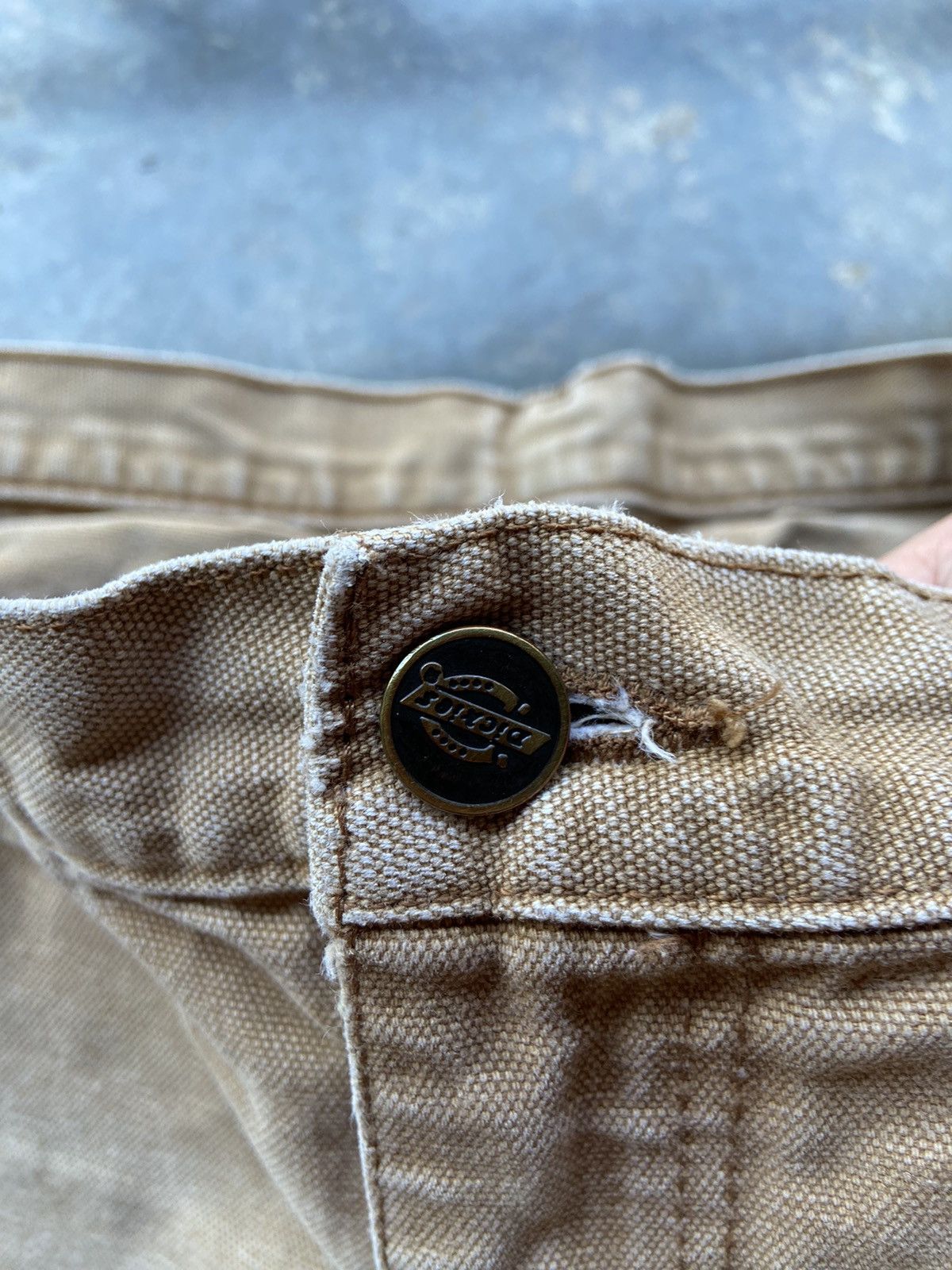 Dickies × Vintage Crazy Vintage Baggy Y2K Distressed Faded Work Pants Size US 38 / EU 54 - 5 Thumbnail