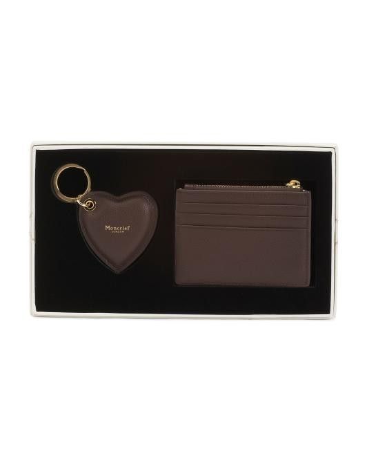 Other Moncrief London Heart Key Ring Keychain & Zip Card Wallet Size ONE SIZE - 6 Thumbnail