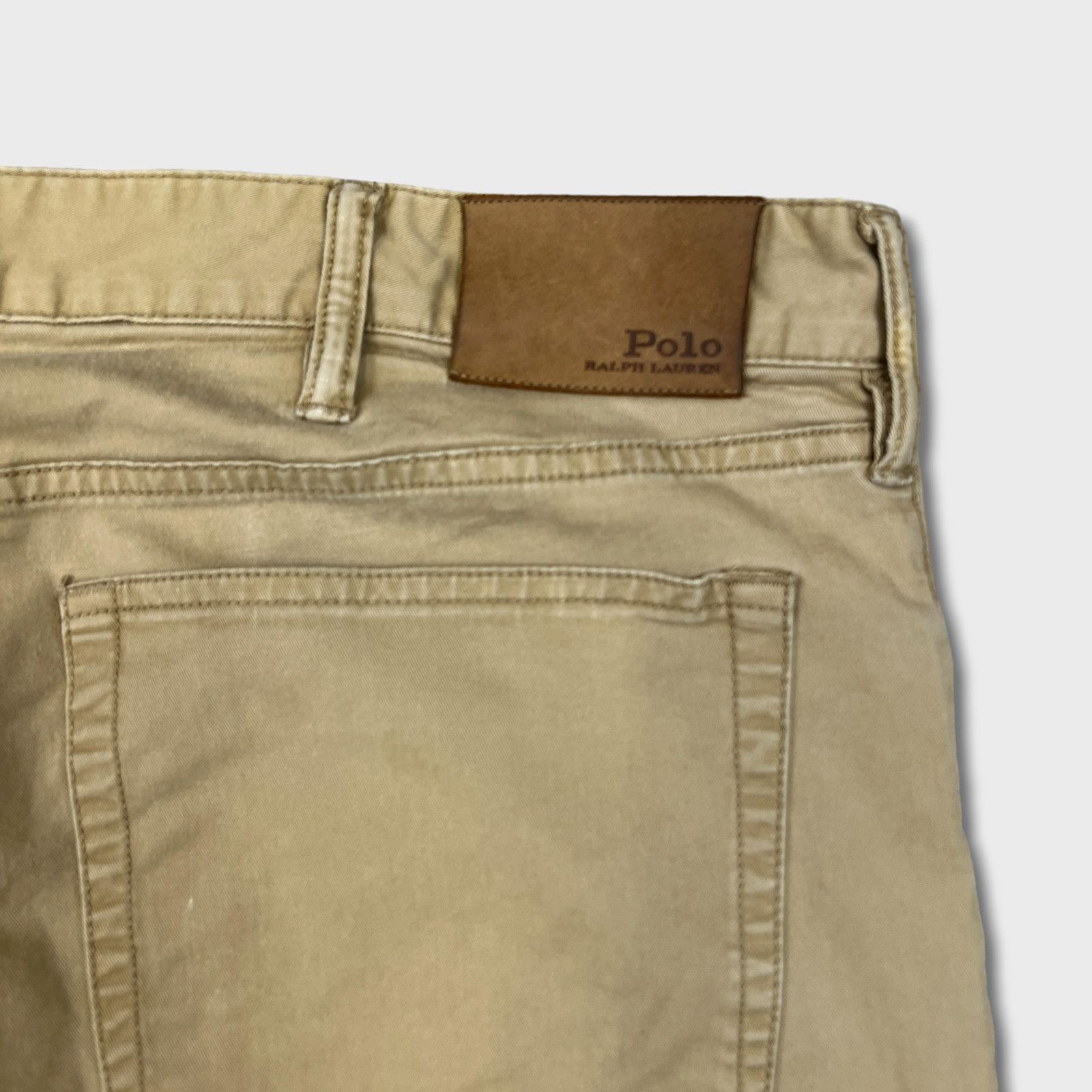 Polo Ralph Lauren × Ralph Lauren × Vintage Polo Ralph Lauren Pants 38x32 Straight Leg Chino Trousers Size US 38 / EU 54 - 7 Thumbnail