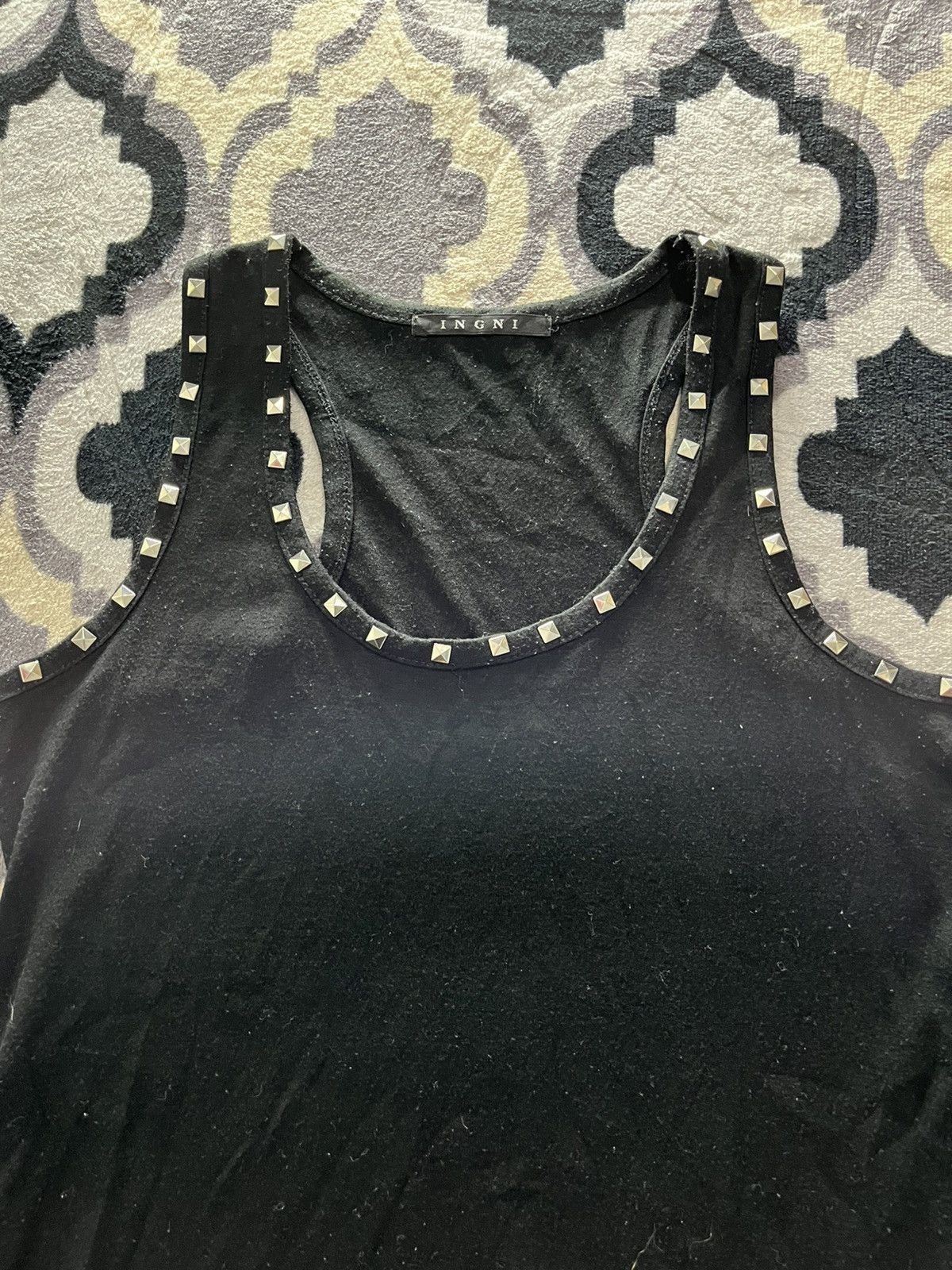 Hysteric Glamour Ingni studed pyramid vkei punk tanktop Size US M / EU 48-50 / 2 - 3 Thumbnail