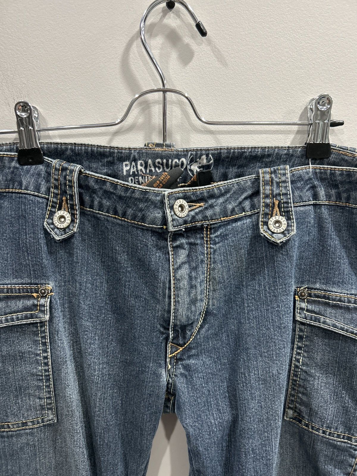 Parasuco × Vintage Pocketed Cargo Style Denim Size US 31 - 2 Thumbnail