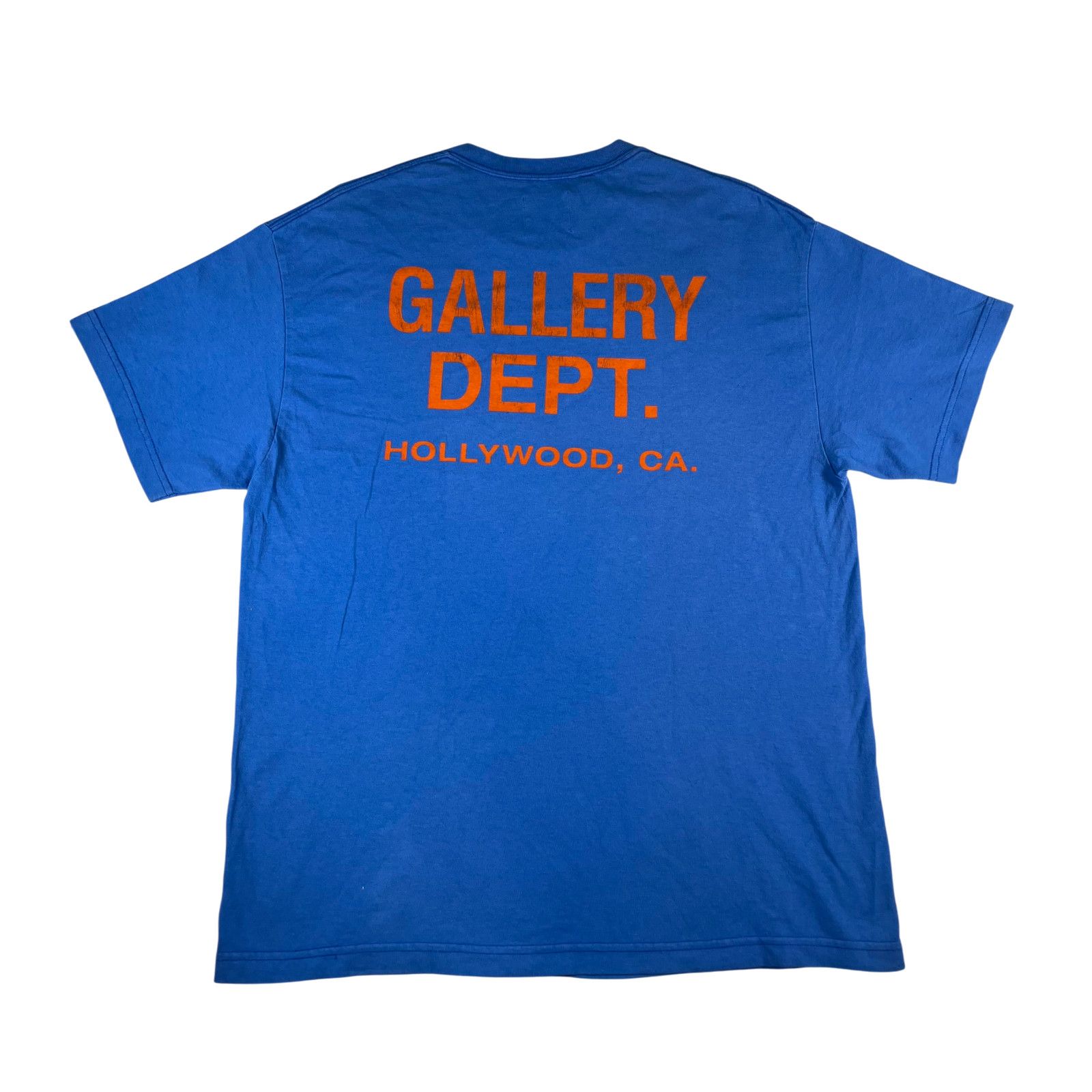 Gallery Dept. Gallery Dept Souvenir Blue & Orange Tee Size US L / EU 52-54 / 3 - 2 Thumbnail