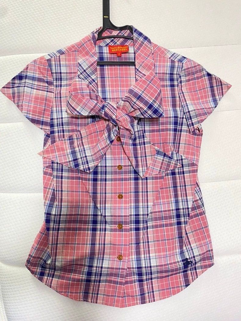 Vivienne Westwood Vivienne Westwood Sweetly tied bow shirt Size M / US 6-8 / IT 42-44 - 1 Thumbnail