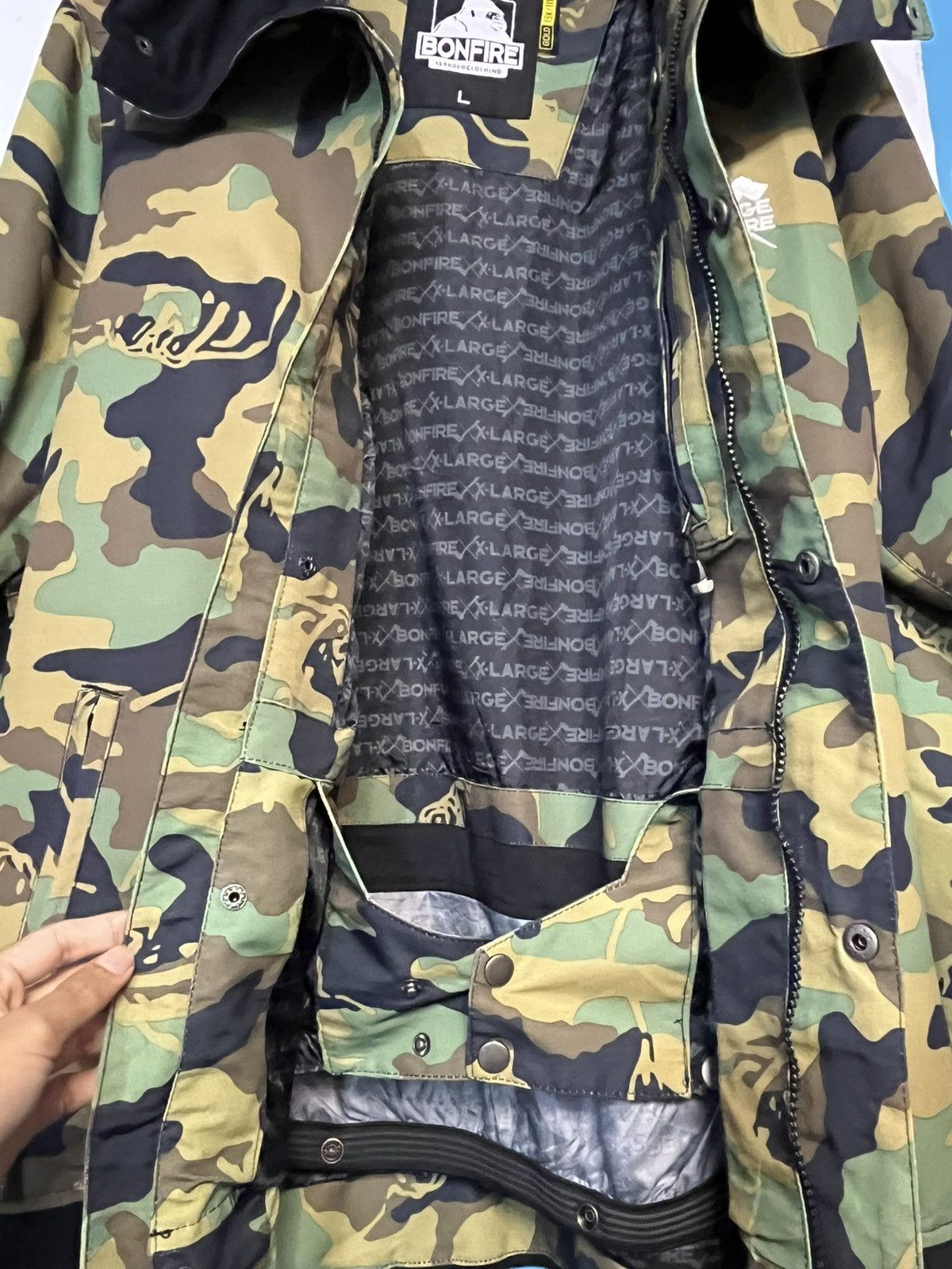 Xlarge Jacket XLarge X Bonfire Camo Gorpcore Size US L / EU 52-54 / 3 - 19 Thumbnail