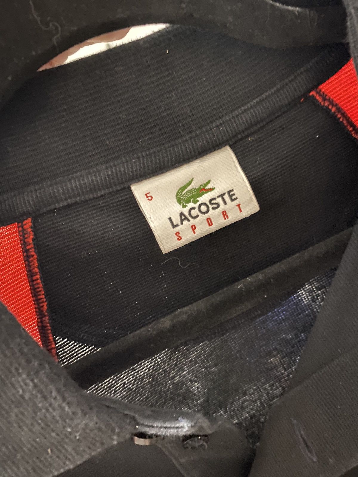 Lacoste Black and Red Lacoste Sport Polo Men’s Small Size US S / EU 44-46 / 1 - 3 Thumbnail