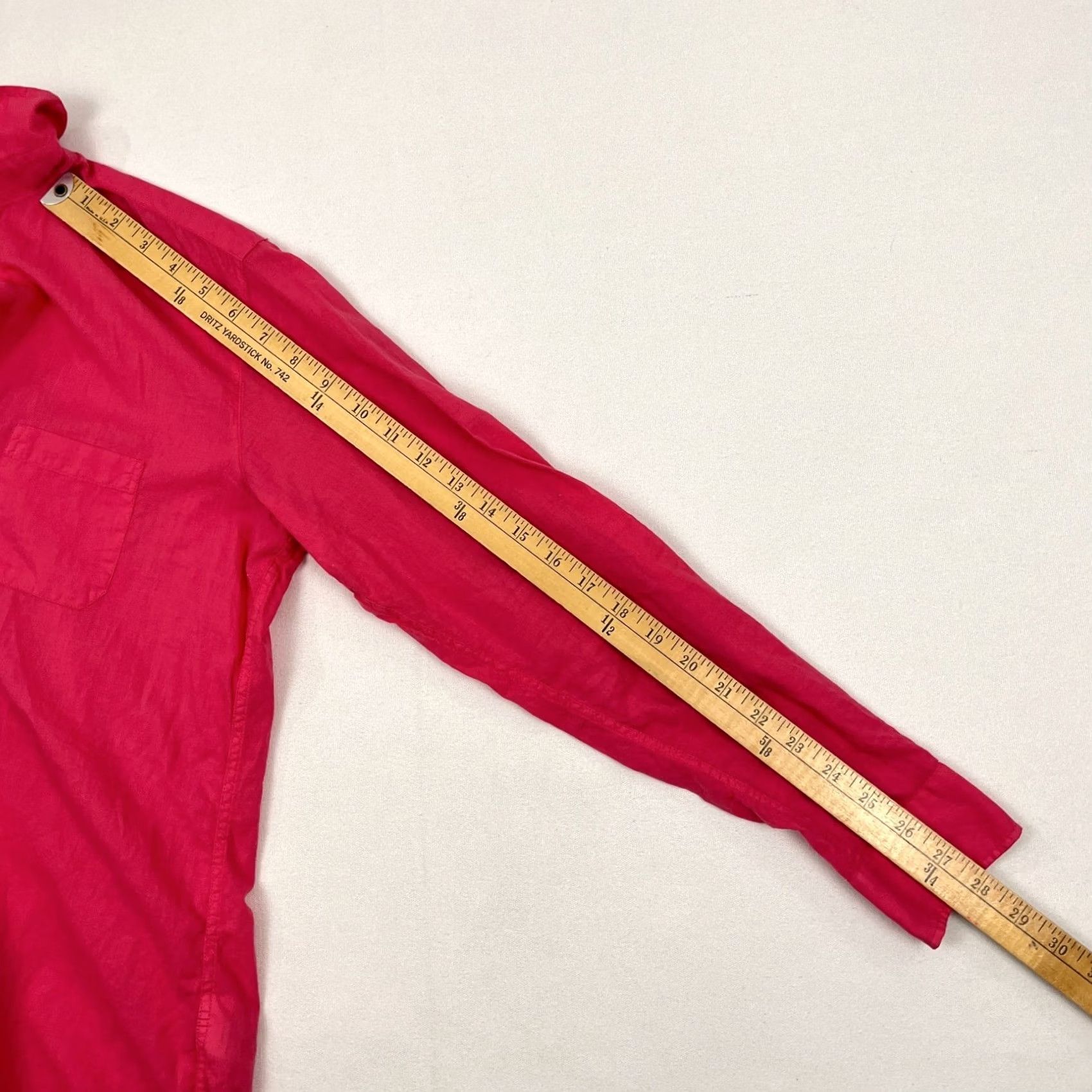 Pinko Grayson The Hero Shirt Womens XS Pink Button Up Lightweight Blouse Size XS / US 0-2 / IT 36-38 - 6 Thumbnail