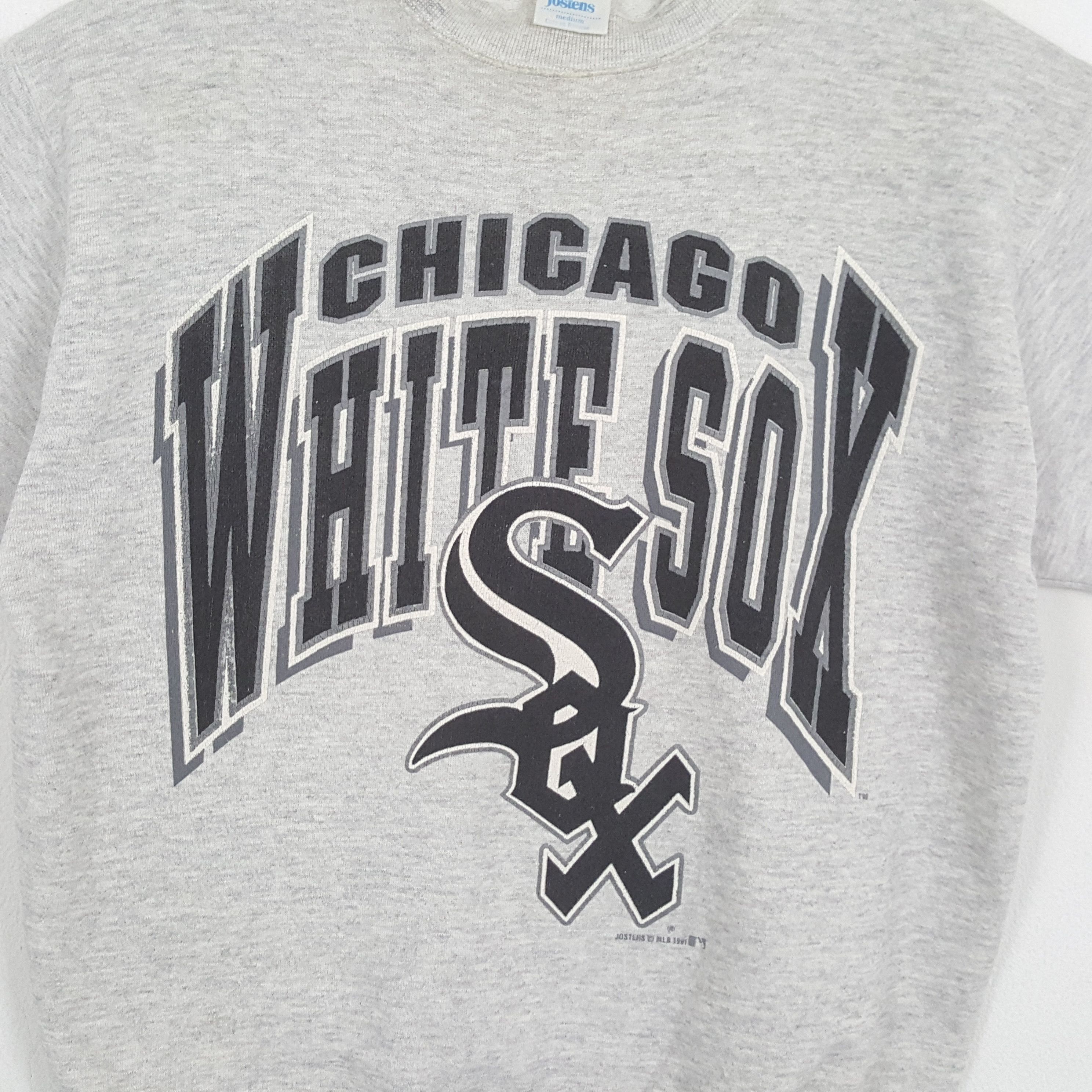 MLB × Vintage MLB Chicago White Sox Baseball Team Vintage Sweatshirt Size US M / EU 48-50 / 2 - 2 Thumbnail