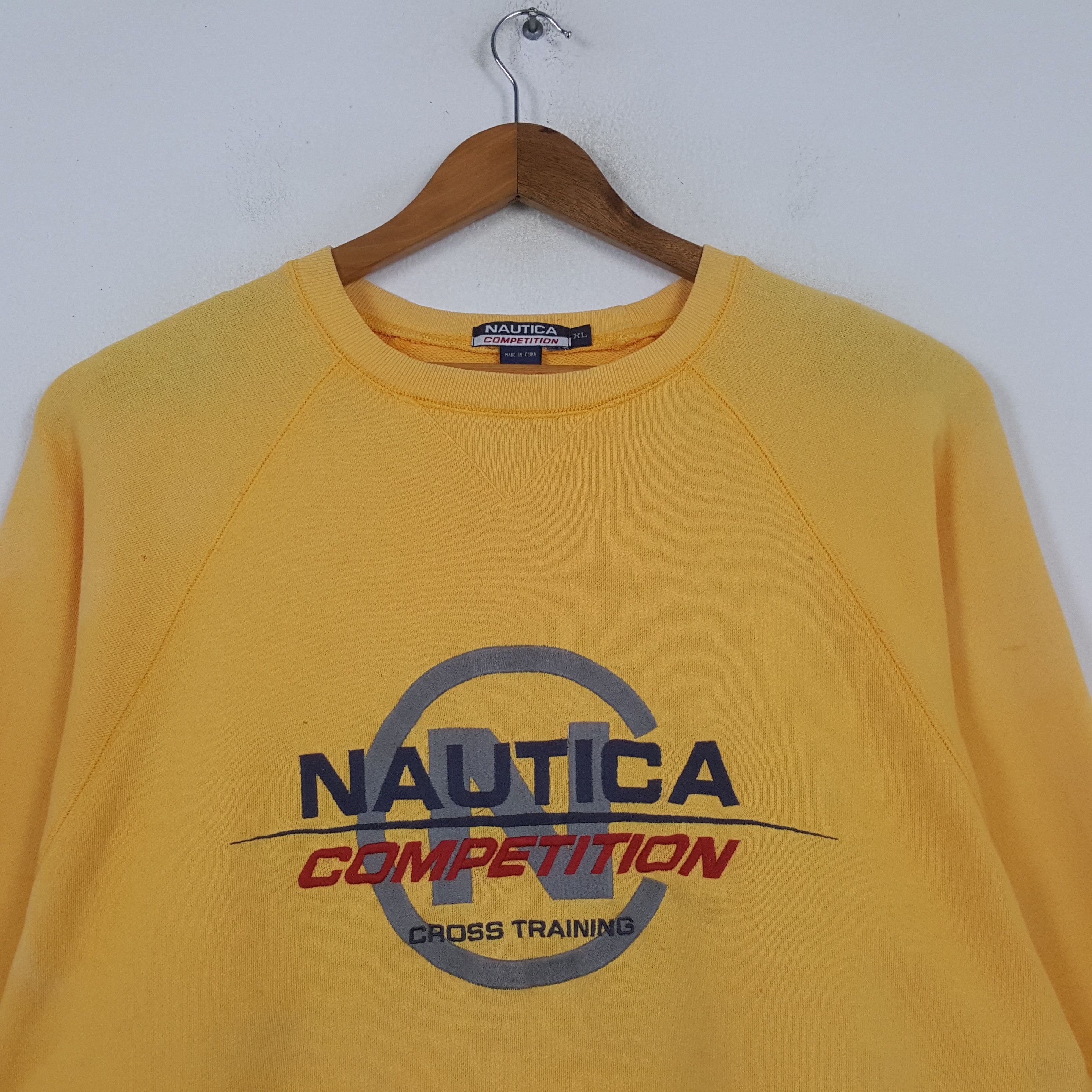 Nautica × Vintage Vintage NAUTICA COMPETITION Sportswear Sweatshirt C295N27 Size US XL / EU 56 / 4 - 2 Thumbnail