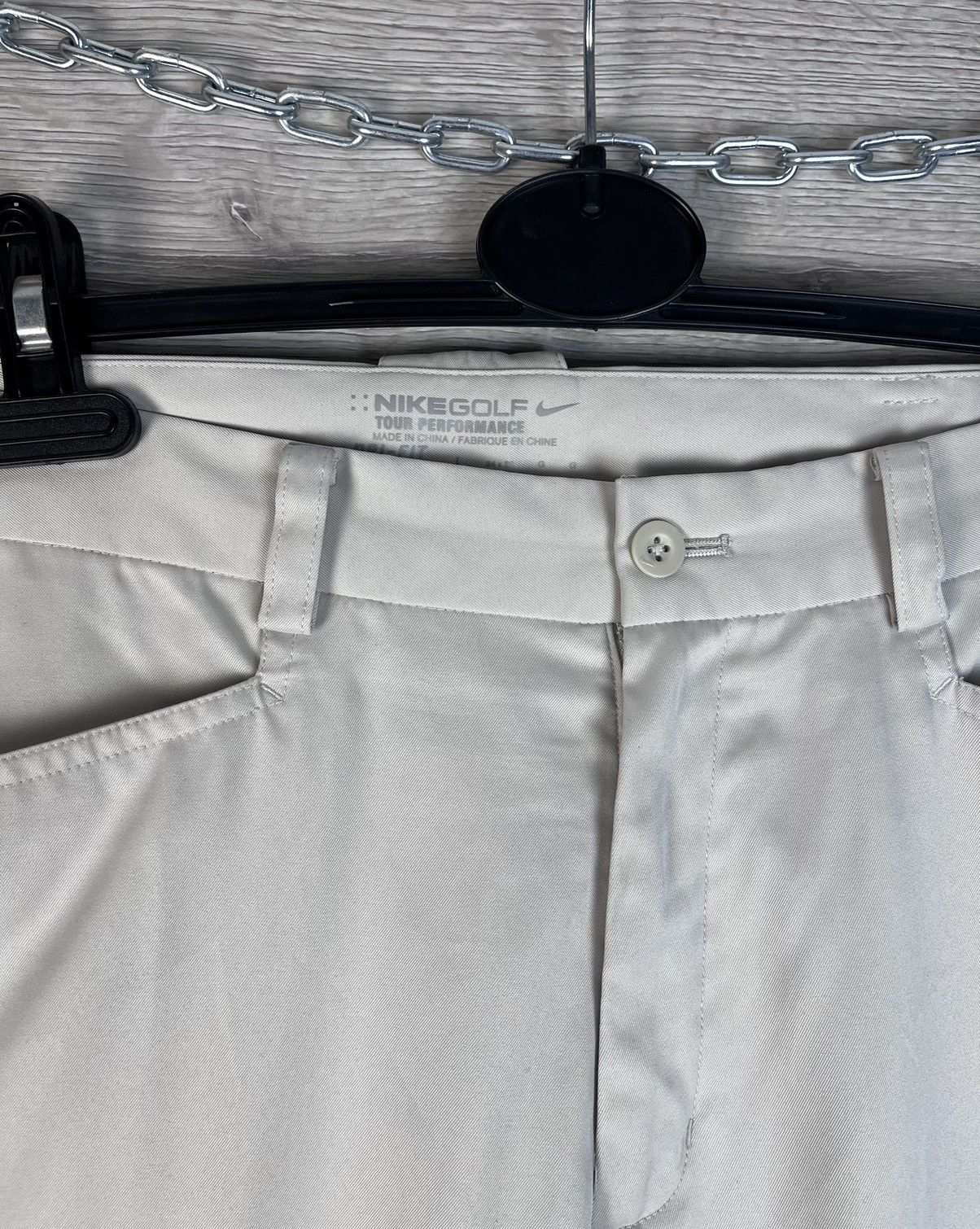 Nike Nike Pants Mens 34x32 Beige Golf Performance Lightweight Size US 34 / EU 50 - 4 Thumbnail