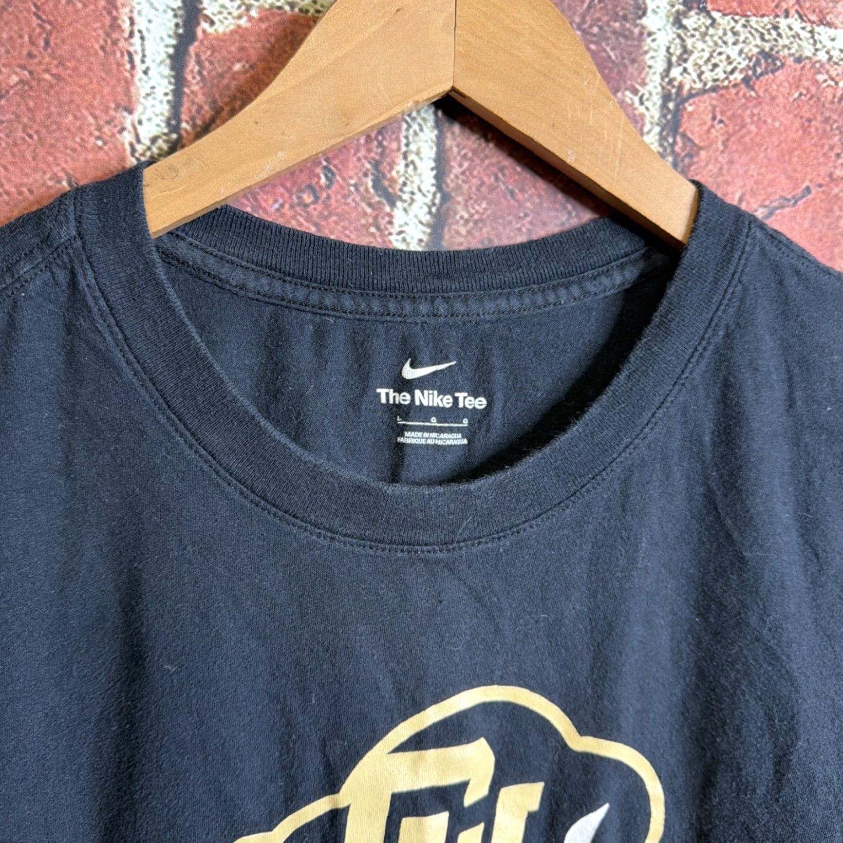 Nike Nike Colorado Buffaloes CU Coach Prime Shirt Adult Large Black Sanders Mens Size US L / EU 52-54 / 3 - 2 Thumbnail