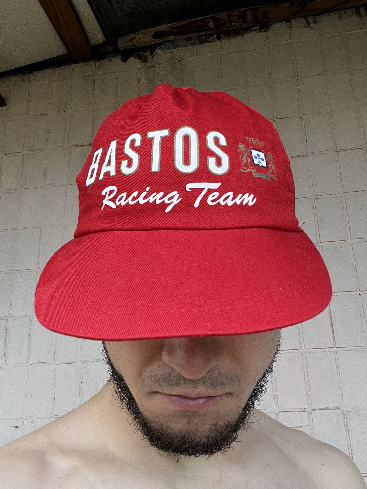 Vintage Vintage Bastos Racing Team Cap Rally Race Y2K Hat Size ONE SIZE - 17 Thumbnail