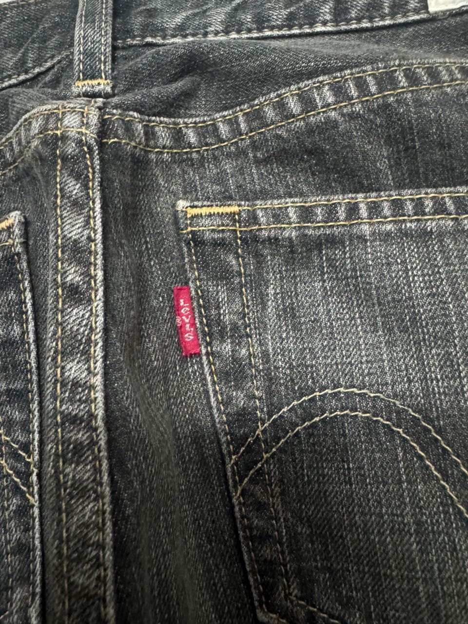 Levi's 💥Bell Bottom 90s💥Levi’s Red Tab Whisker Mudwash Bootcut Size US 29 - 17 Thumbnail