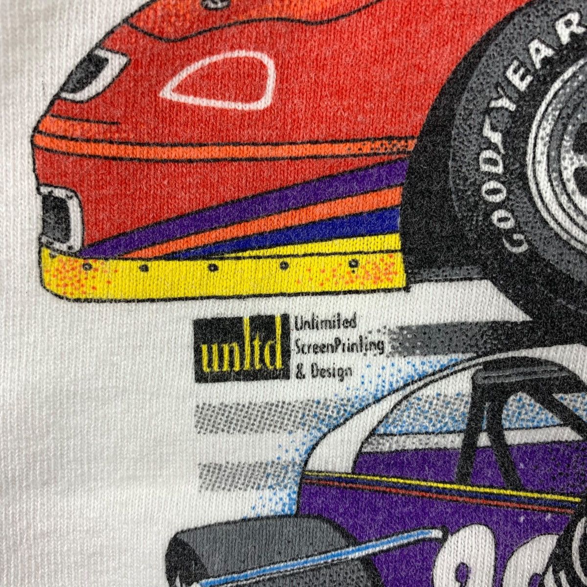 Vintage Vintage NASCARS pennzoil big print tee Size US XL / EU 56 / 4 - 9 Thumbnail