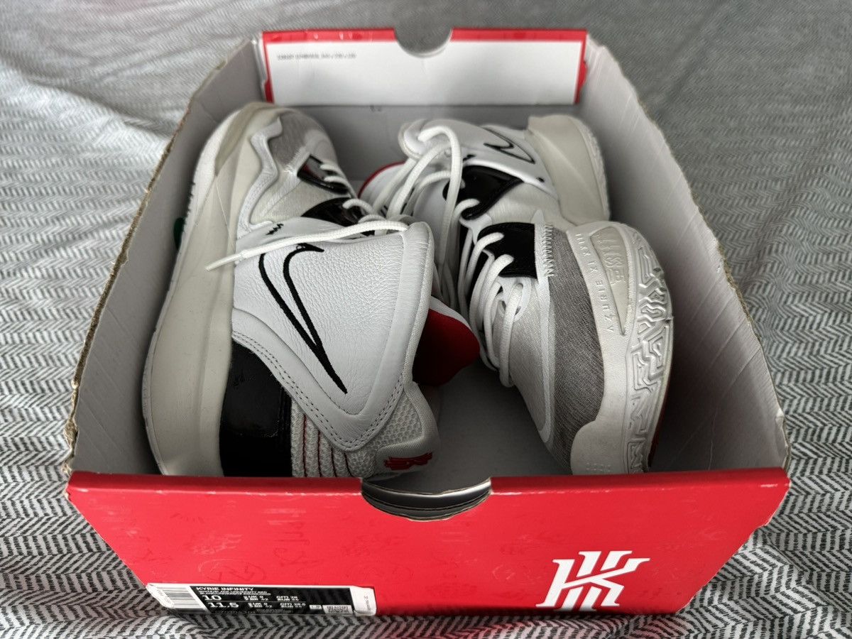 Nike 🏀 Nike Kyrie Infinity White/Black/University Red | Size 10 Size US 10 / EU 43 - 6 Thumbnail