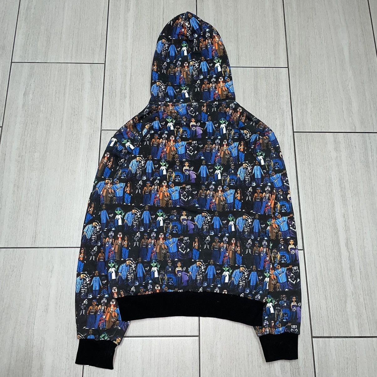 Designer Ghetto Dreams Homies Full Zip Up Hoodie Size US M / EU 48-50 / 2 - 6 Thumbnail